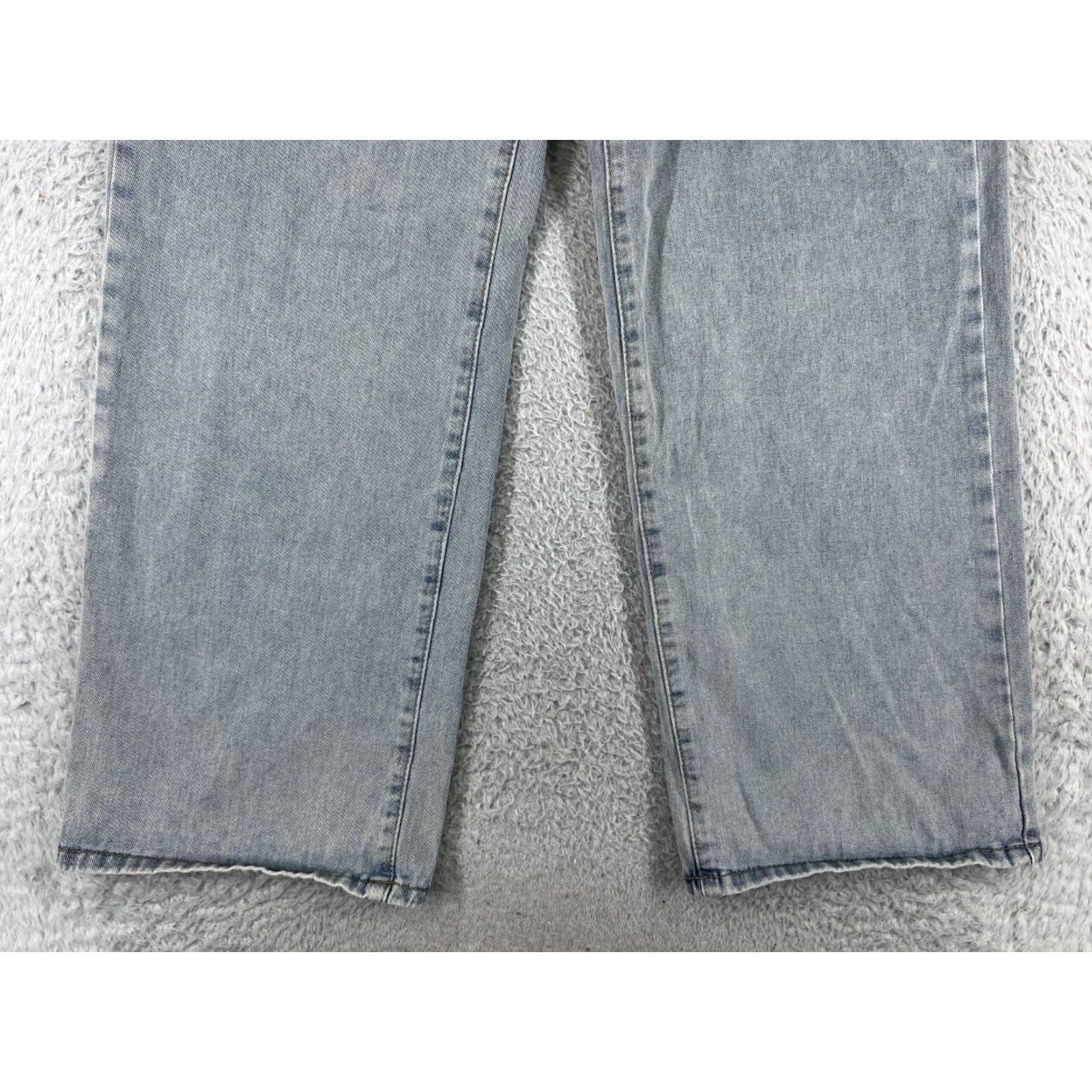 Shein SheIn Jeans Denim Wide-Leg XS Blue Acid Wash 28in Inseam Women’s Jeans 24in Waist Size 26" / US 2 / IT 38 - 5 Thumbnail