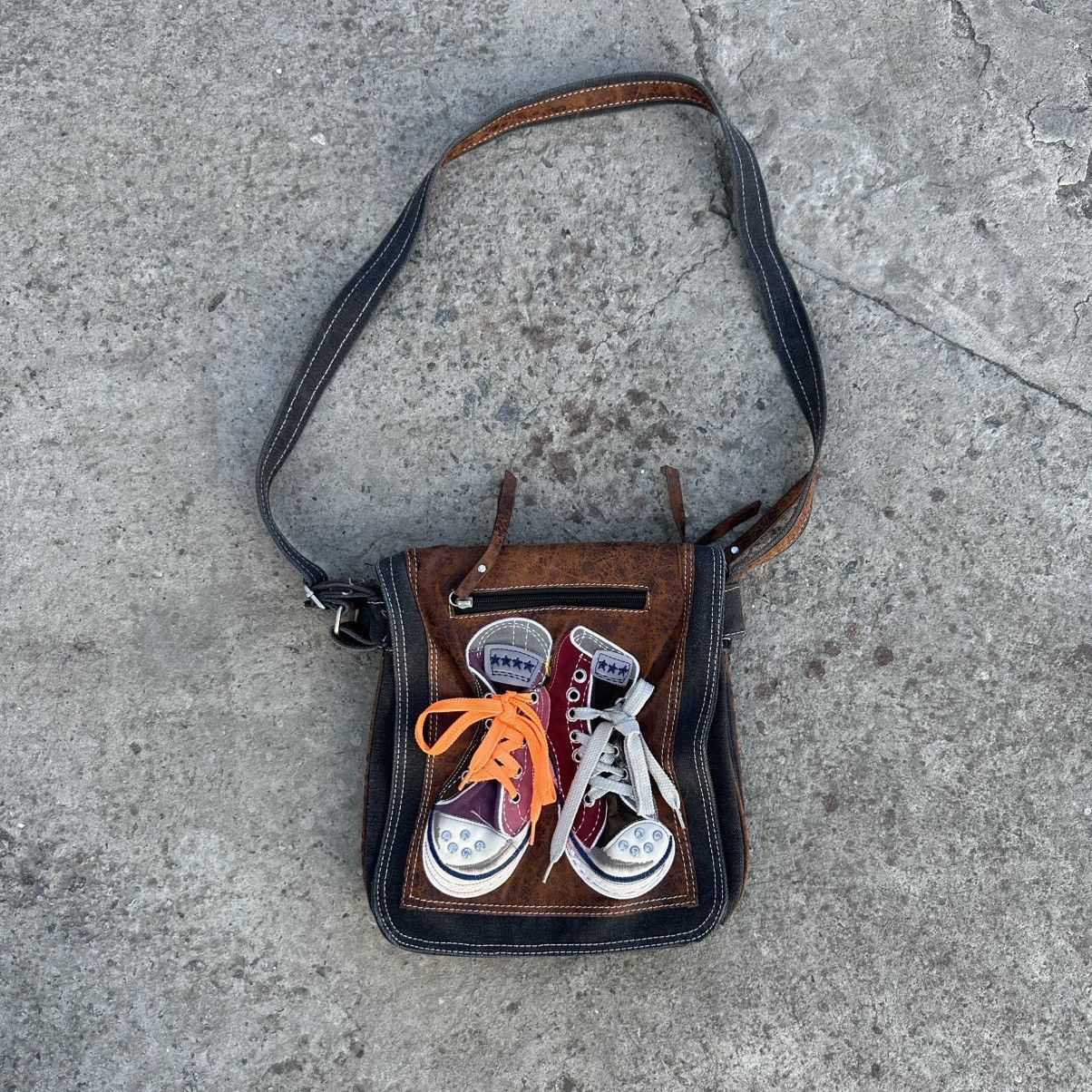 Designer × Grunt Style Vintage Japanese Style Shoulders Bag Crazy Fit Rare Y2K Size ONE SIZE - 1 Thumbnail
