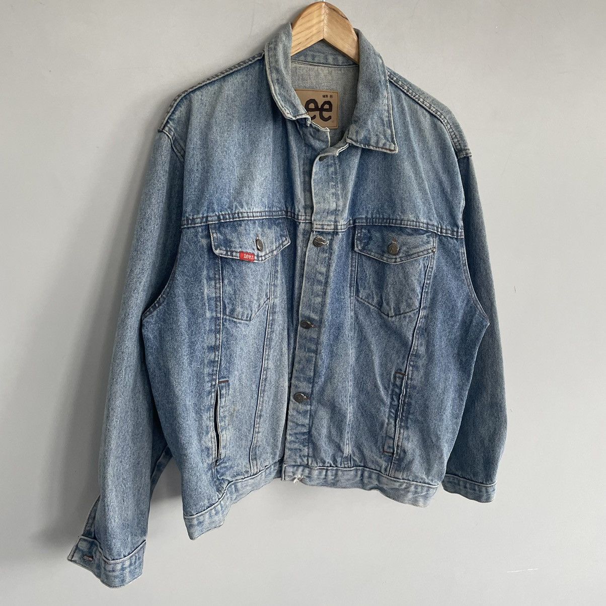 Lee × Vintage Vintage LEE Denim jacket style Japanese y2k Size US M / EU 48-50 / 2 - 2 Thumbnail