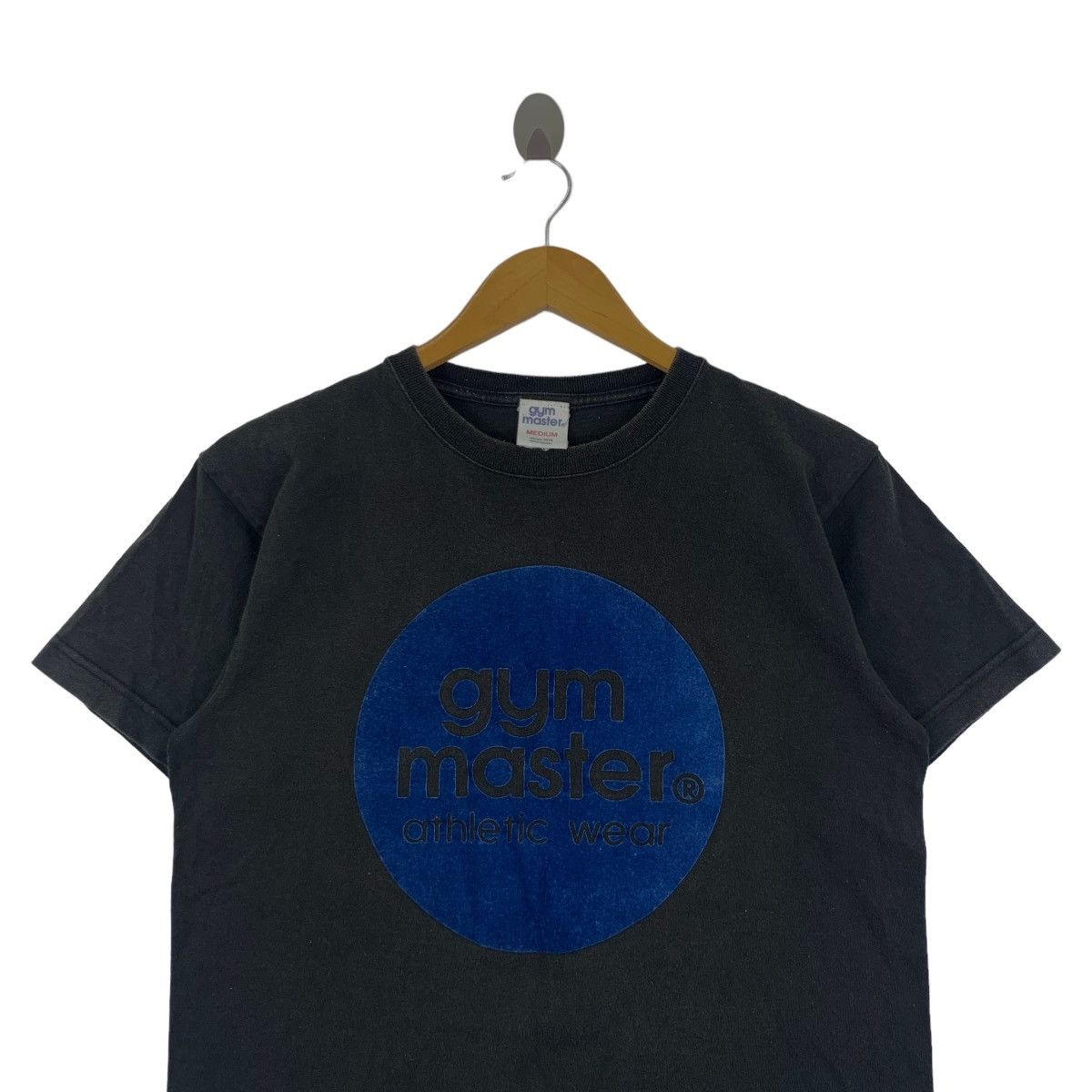 Vintage GYM MASTER ATHLETIC Nova Scotia Embossed Tee Shirt Size M / US 6-8 / IT 42-44 - 2 Thumbnail