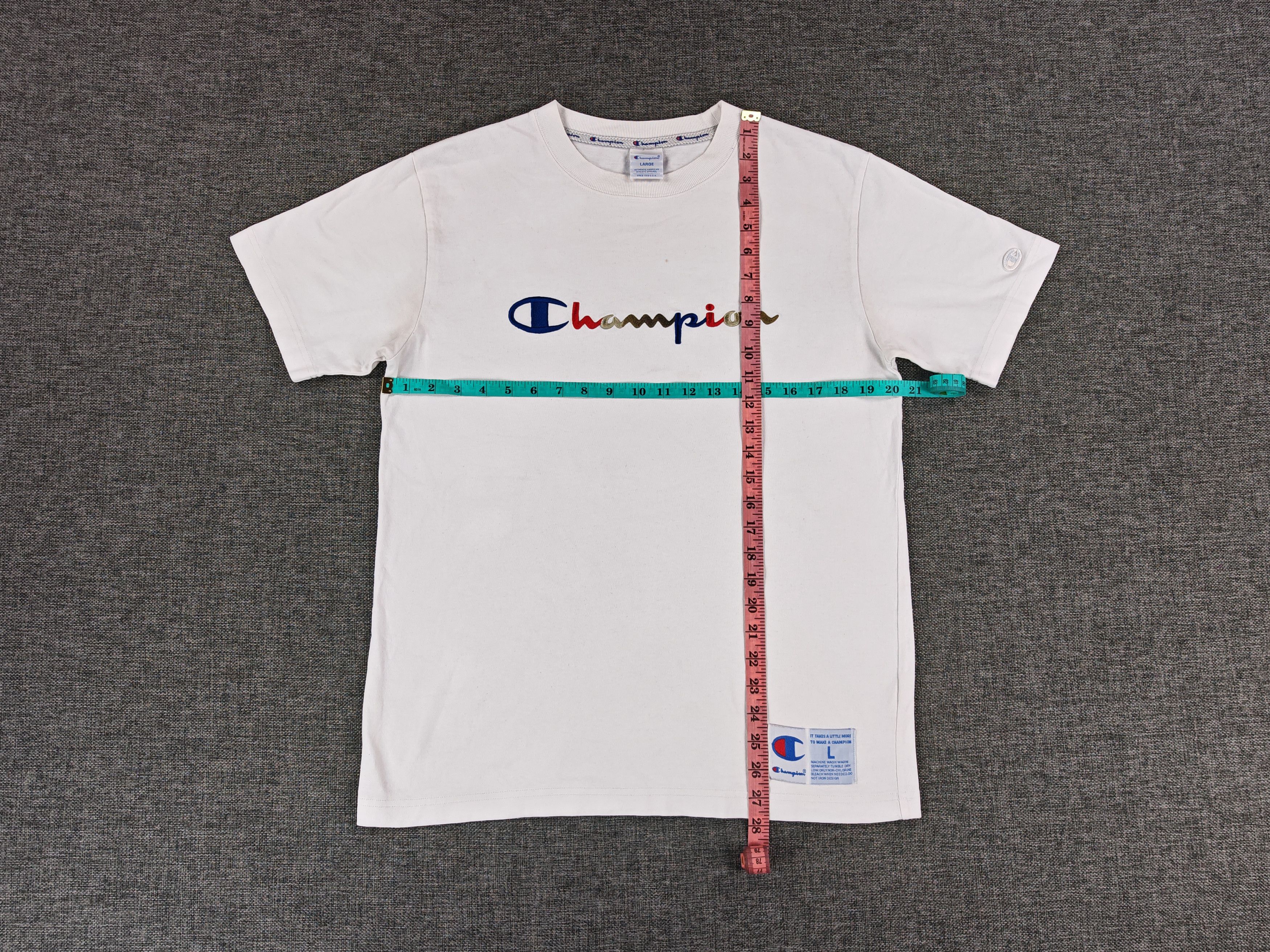 Champion Champion Multicolour Embroidery Big Logo Tee Size US M / EU 48-50 / 2 - 3 Thumbnail