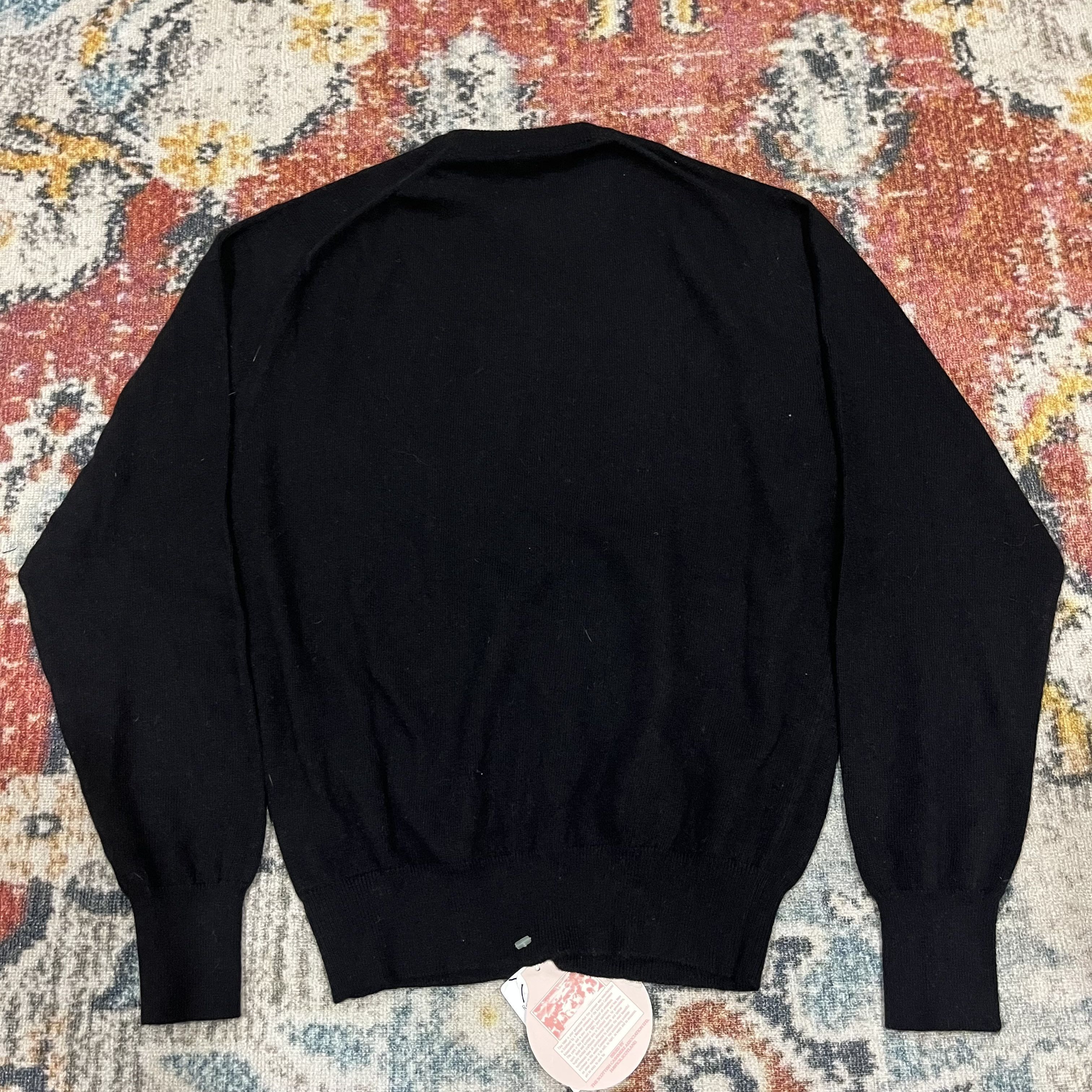 Celine Vintage 90s Black cashmere Size US M / EU 48-50 / 2 - 4 Thumbnail