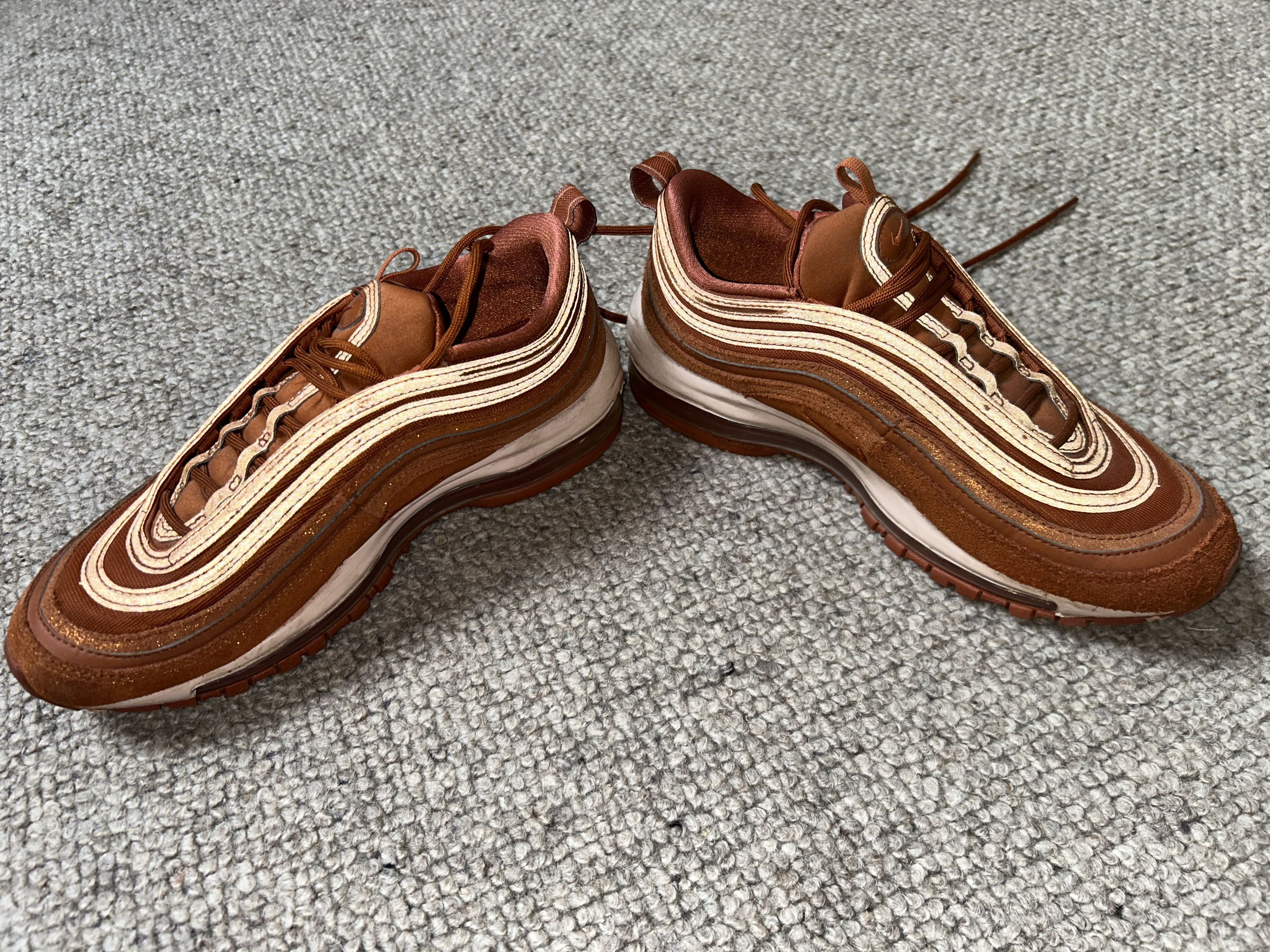 Nike Nike Air Max 97 Metallic Dark Russet (women’s) Size US 7.5 / IT 37.5 - 11 Thumbnail