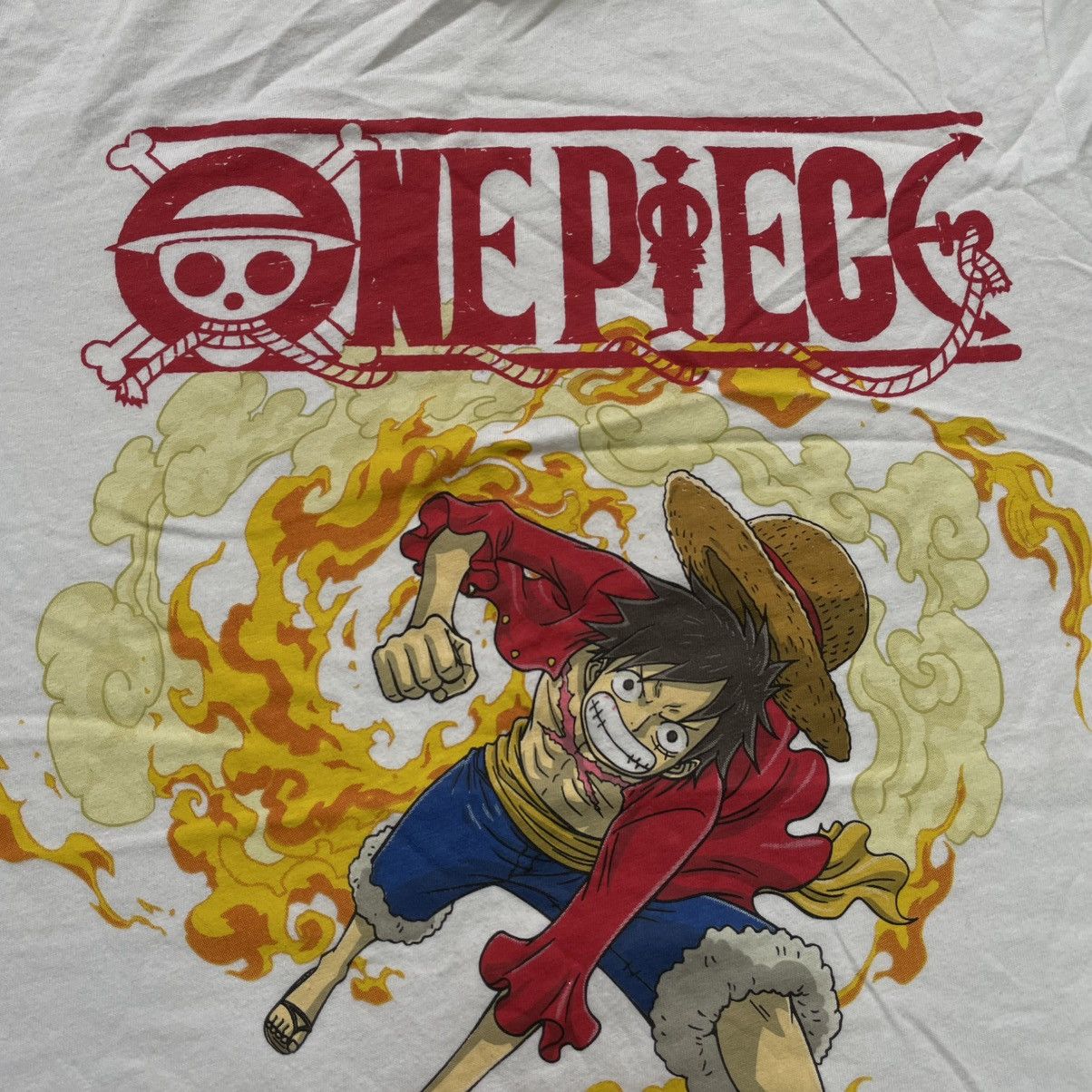 Vintage Vintage 90s One Piece Graphic Tee Y2K Anime Streetwear S Size US S / EU 44-46 / 1 - 4 Thumbnail