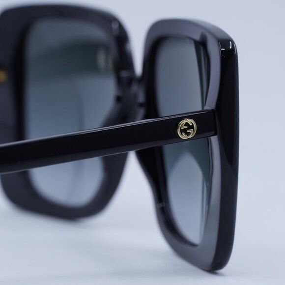 Gucci 🕶️ New Gucci GG1314S 001 Sunglasses - Black Frame, Grey Size ONE SIZE - 6 Thumbnail