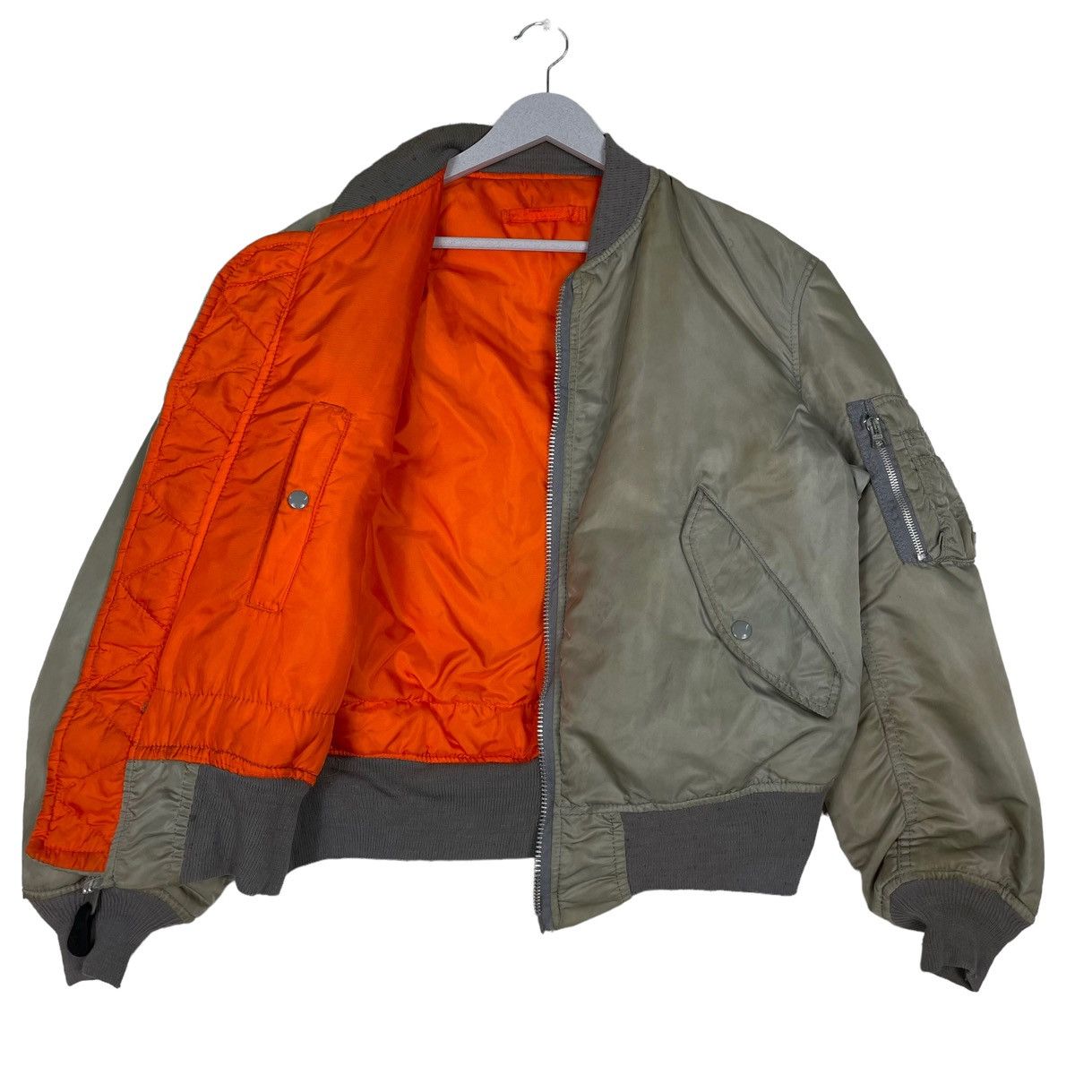 Alpha Industries 💥ALPHA INDUSTRIES BOMBER FLIGHT RIOT JACKET Size US M / EU 48-50 / 2 - 8 Thumbnail