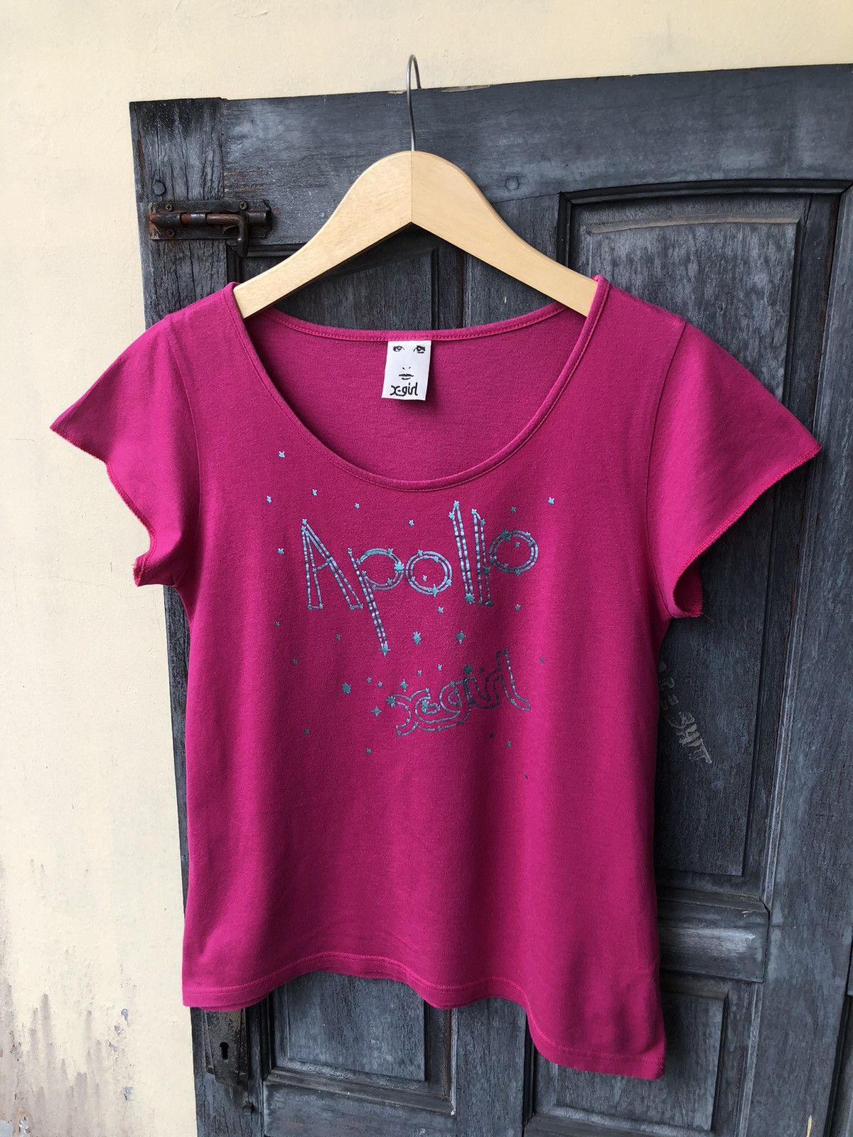 Japanese Brand X-girl Japan APOLLO Graphic Distressed Sleeve Style LEGIT Size M / US 6-8 / IT 42-44 - 3 Thumbnail