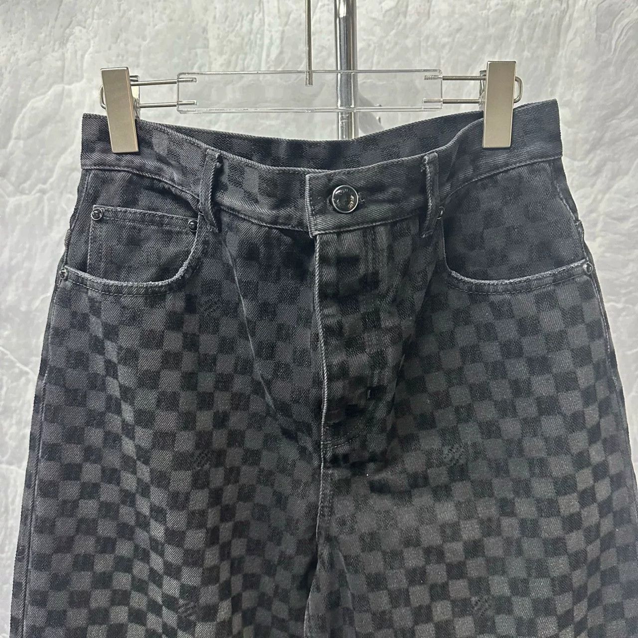 Louis Vuitton louis vuitton damier pattern denim pants Size US 28 / EU 44 - 4 Thumbnail