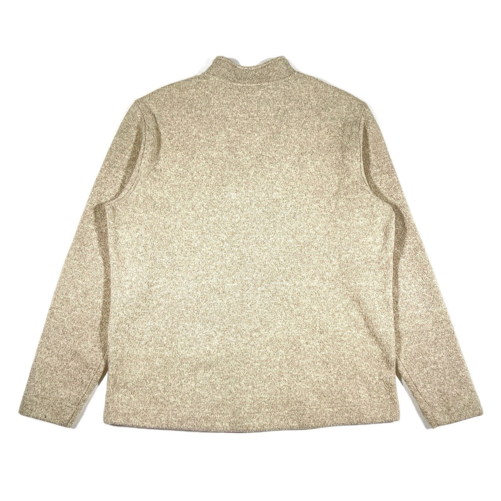 Stussy Aspen 1/4 Zip Sweater Pullover Fall Oatmeal Warm Size XL B6 Size US XL / EU 56 / 4 - 5 Thumbnail