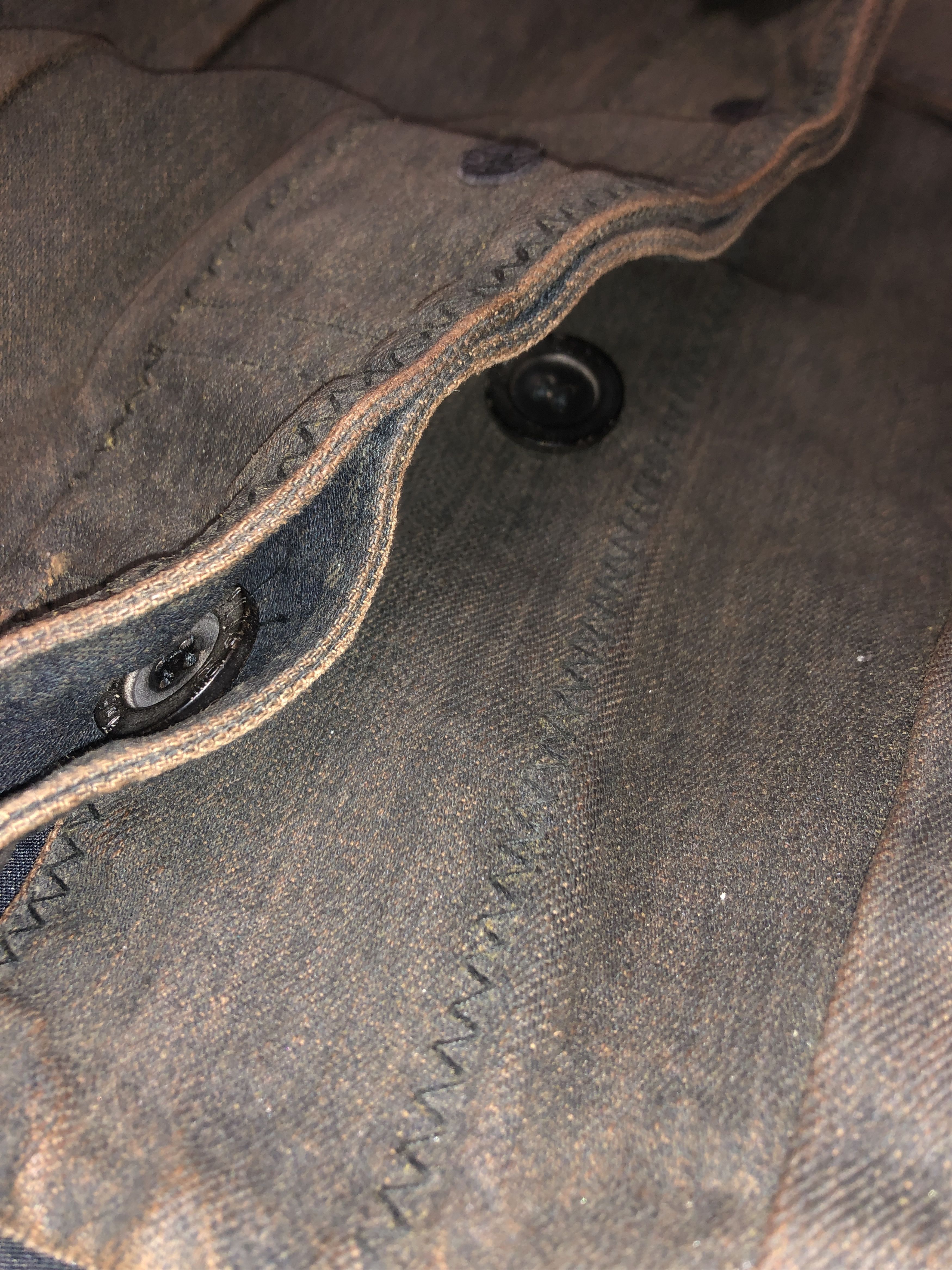John Galliano Piratesque Asymmetric Denim Jacket Size L / US 10 / IT 46 - 13 Thumbnail