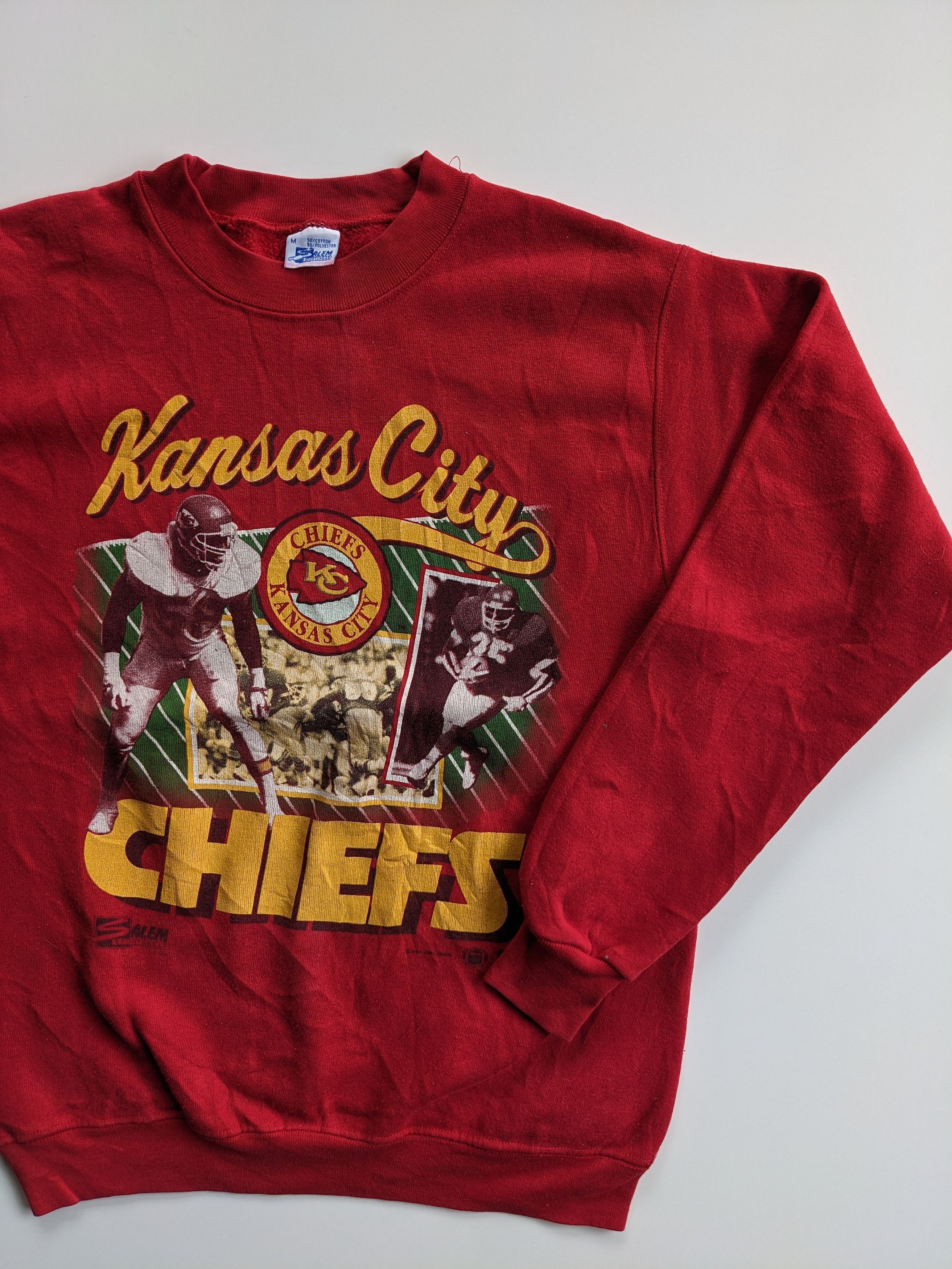 NFL × Vintage Vintage 90s NFL Kansas City Chiefs Size US M / EU 48-50 / 2 - 1 Thumbnail