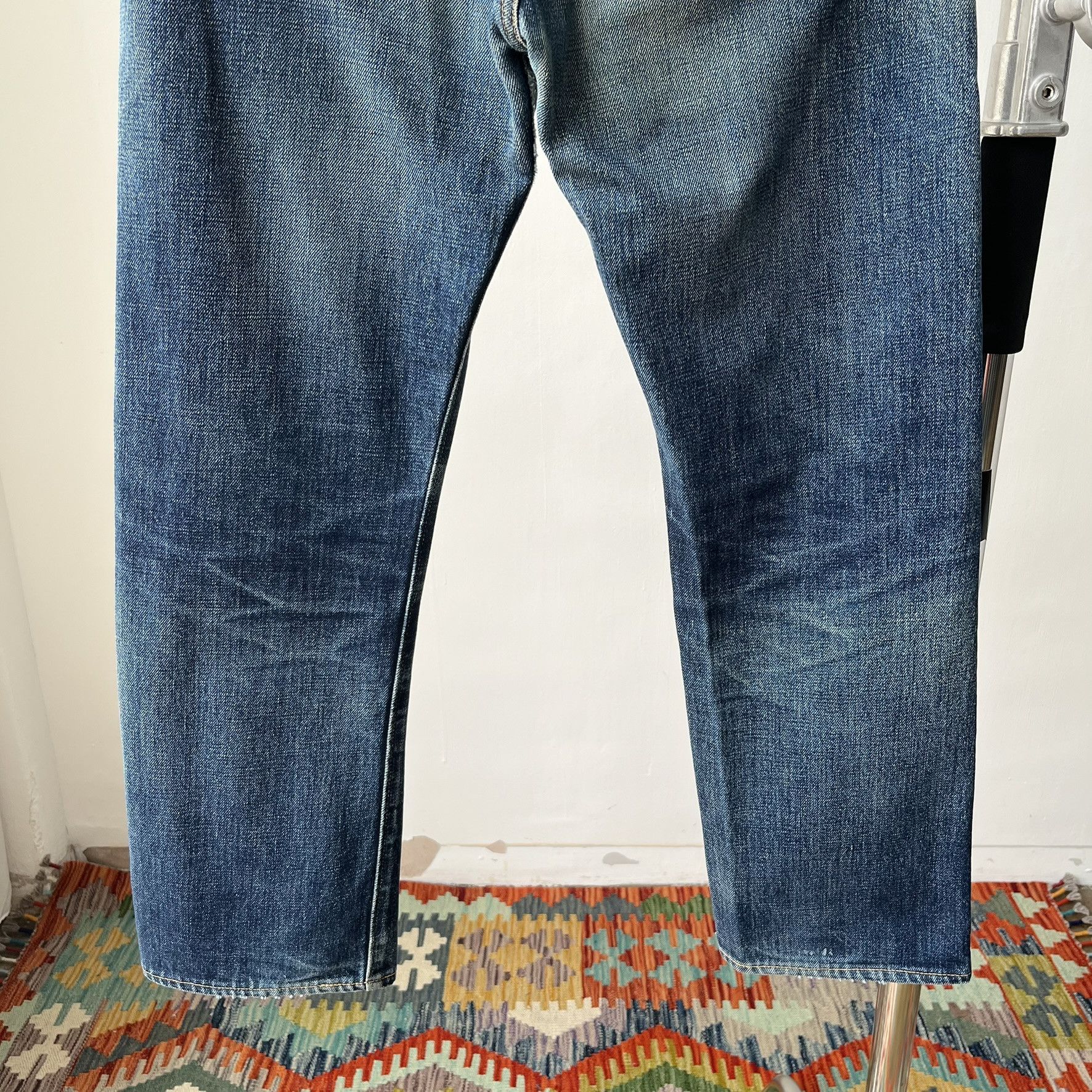 Levi's Size 28x28.5 Vintage 90's Denime Big E Japan Denim S1499 Size US 28 / EU 44 - 12 Thumbnail