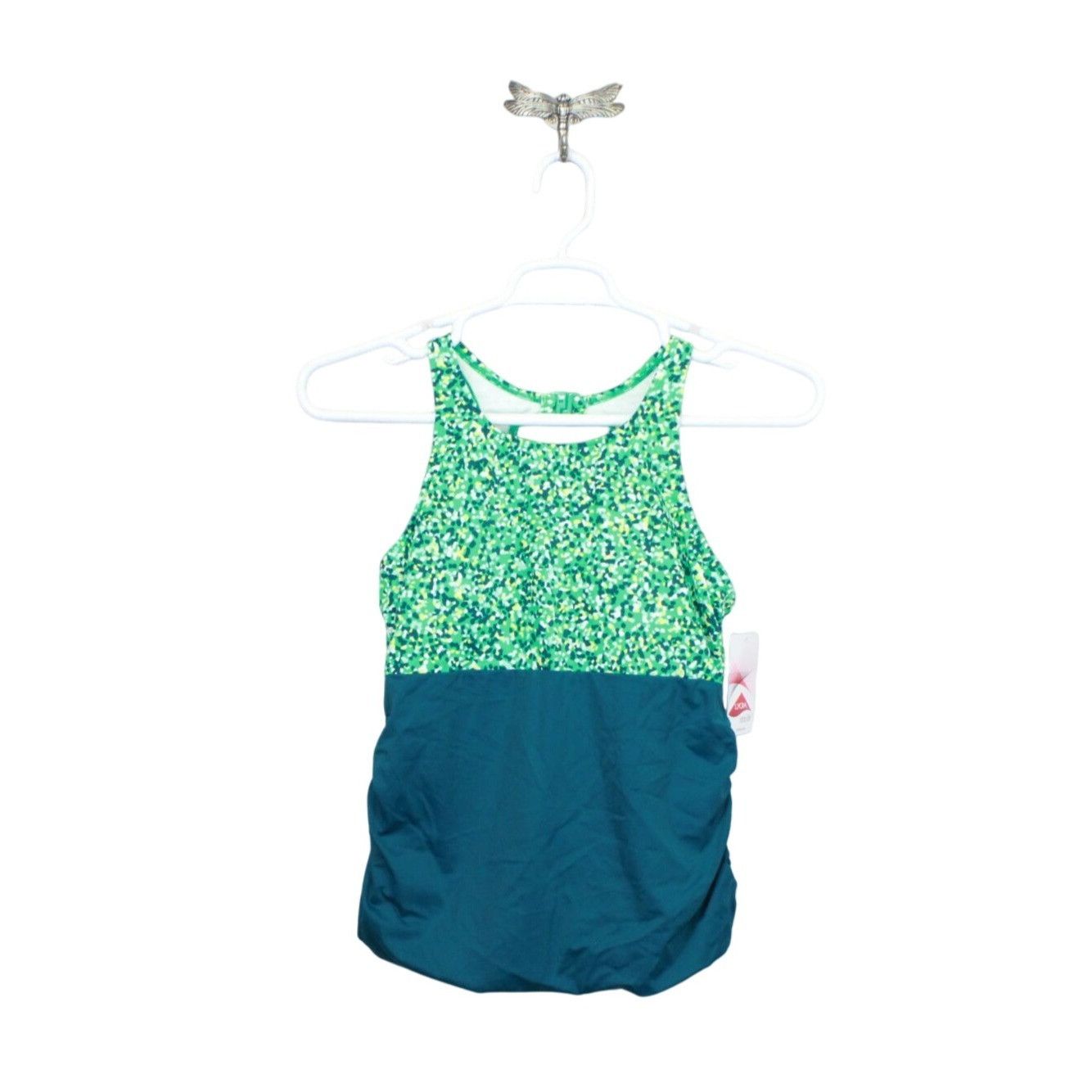 L.L. Bean LL Bean Side Ruched Tankini Swimsuit Top Print Size 8 Size M / US 6-8 / IT 42-44 - 1 Thumbnail