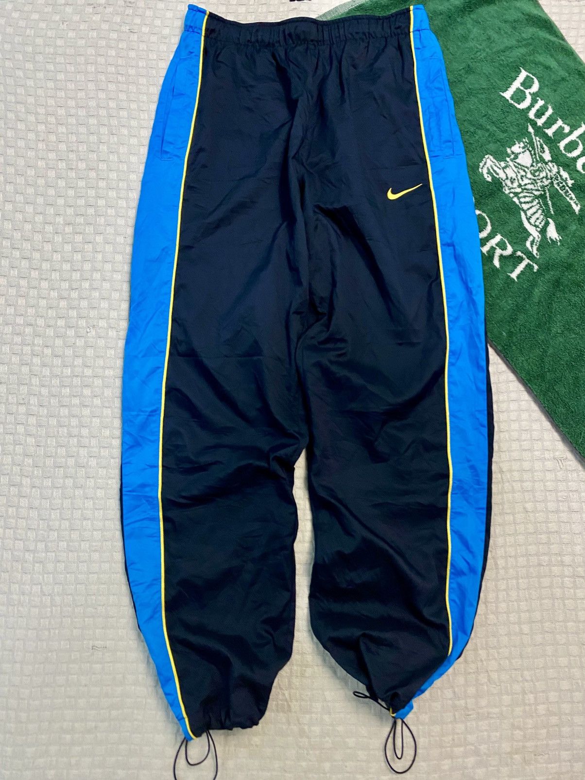 NOCTA × Nike 💥 VINTAGE NIKE PARACHUTE BAGGY WIDE LEG TRACK PANTS Y2K Size US 28 / EU 44 - 1 Thumbnail