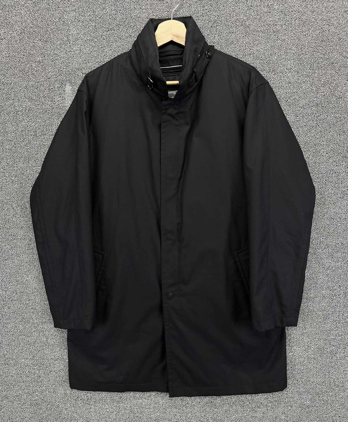 Allegri Vintage Allegri Thinsulate Black Rare Zip Up Long Jacket