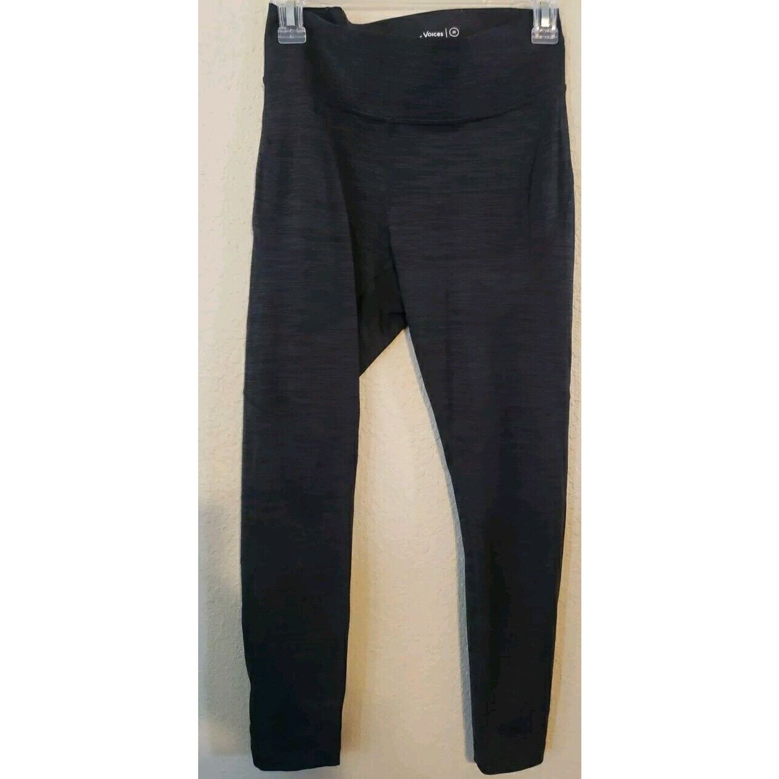 Outdoor Voices Outdoor Voices Capri Leggings Black Gray Medium Wide Waist Size 28" / US 6 / IT 42 - 1 Thumbnail