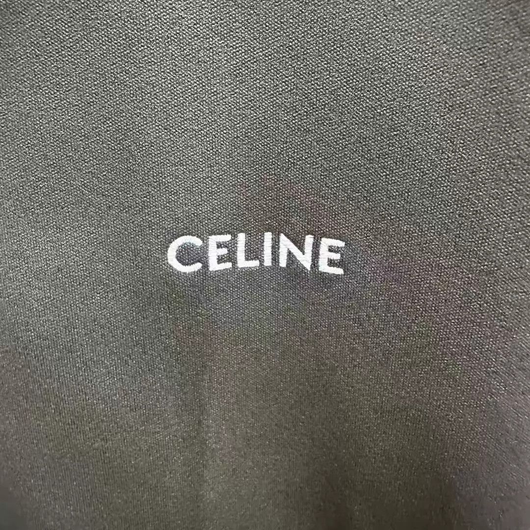 Celine Celine Triomphe Small Logo Zip Jacket OS/XS Size US XS / EU 42 / 0 - 4 Thumbnail