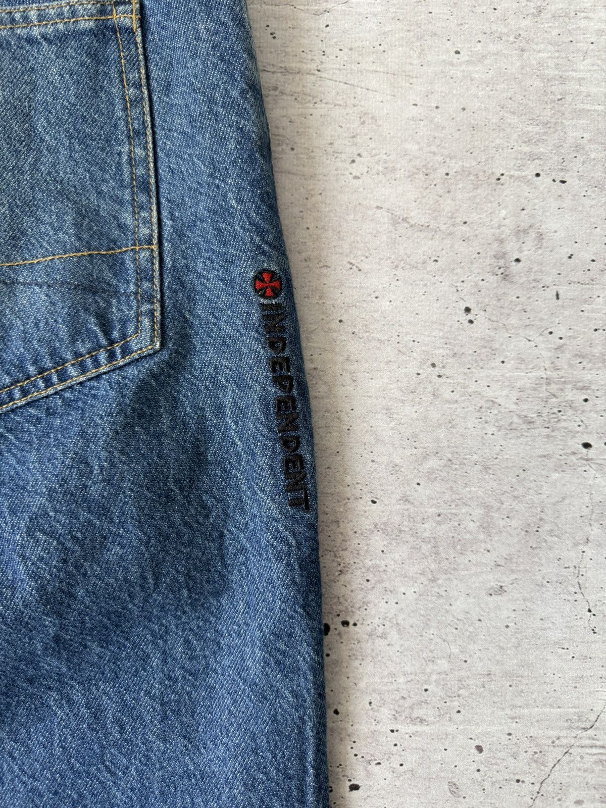 Independent Truck Co. Independent Truck Co Vintage Baggy Jeans Y2K Skate Pants Size US 34 / EU 50 - 9 Thumbnail