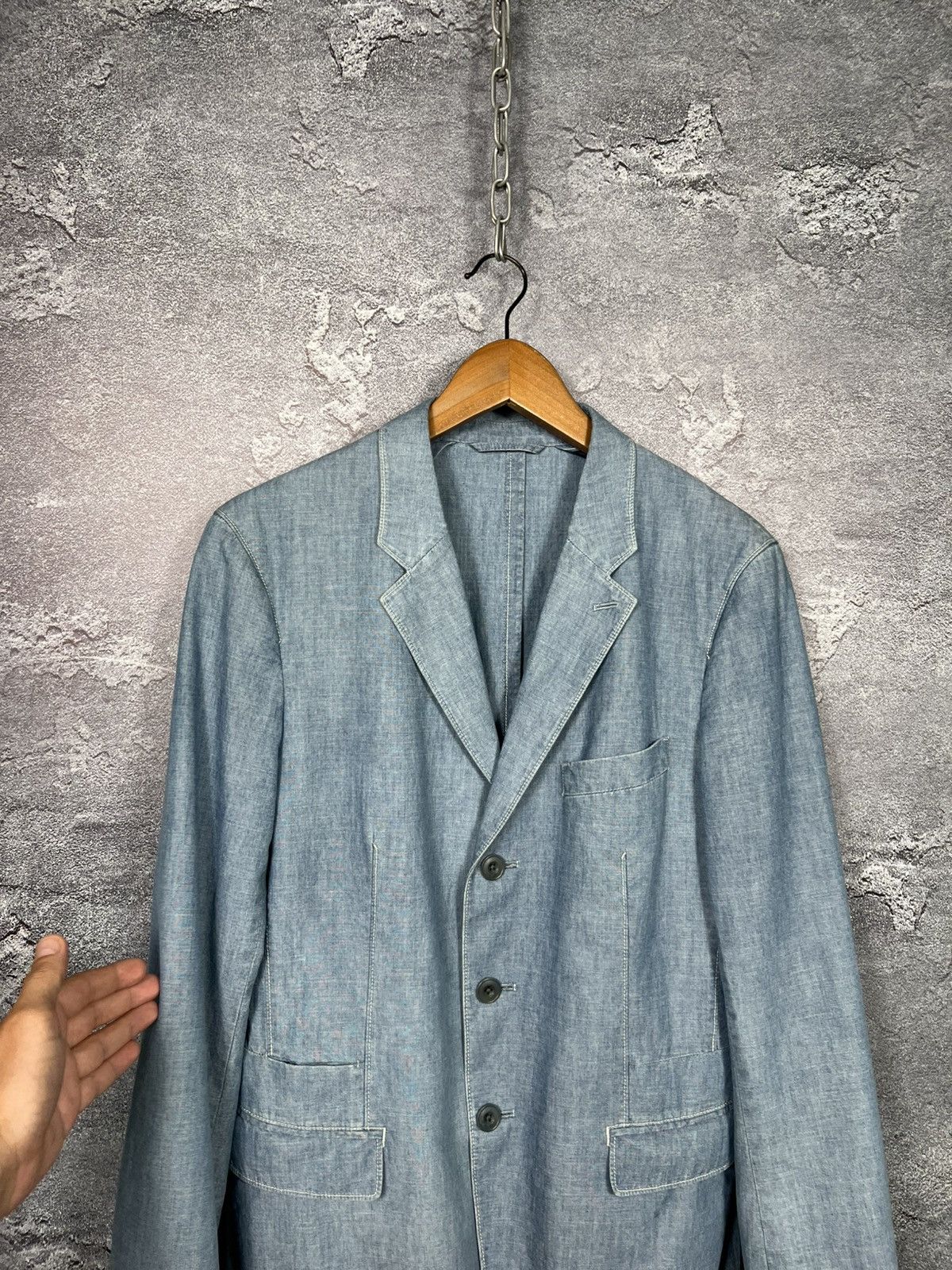 Lemaire Uniqlo and Lemaire Denim Classic Blazer Size S Size US S / EU 44-46 / 1 - 2 Thumbnail
