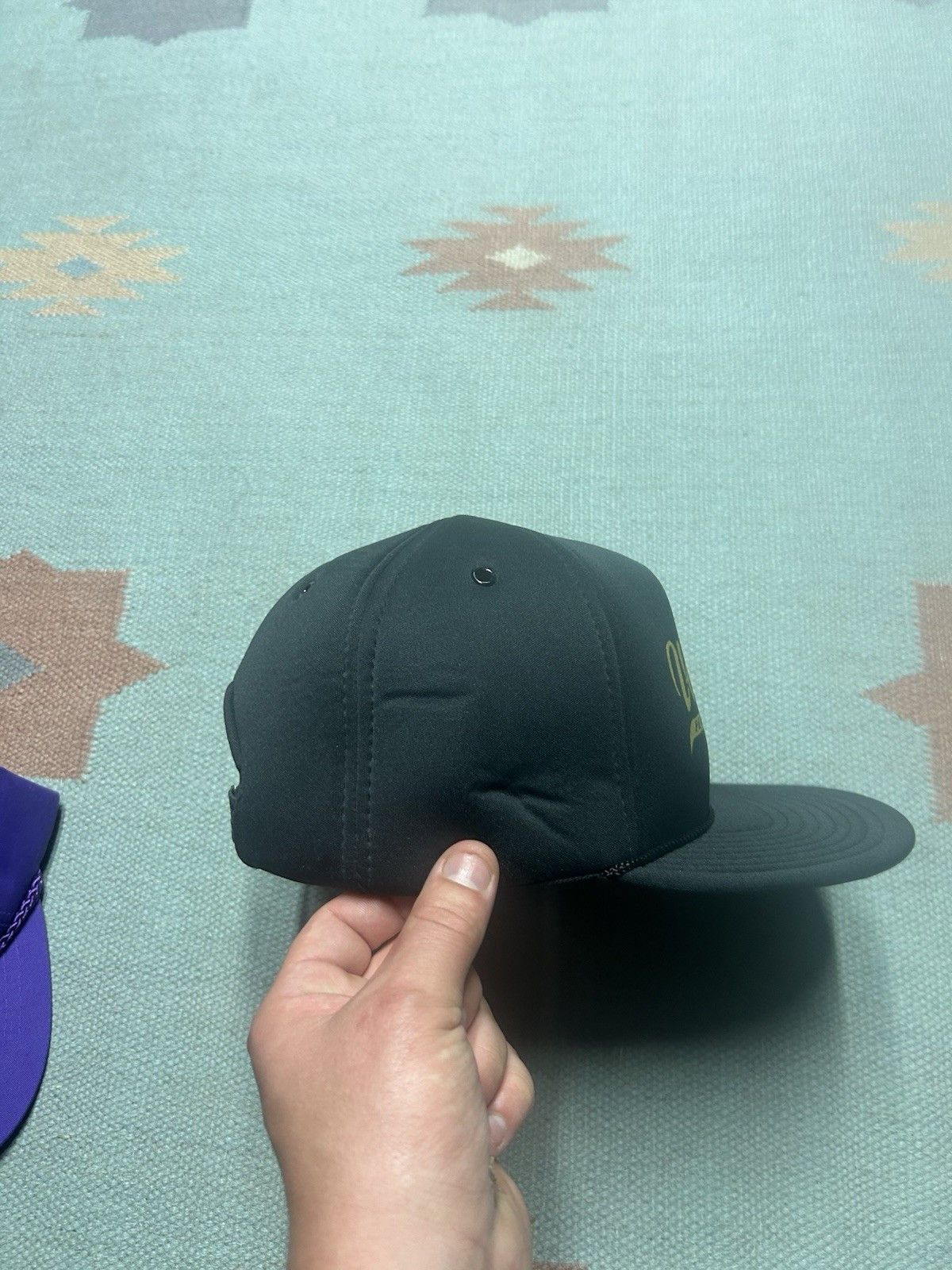 Vintage Vintage SnapBack hat valley petroleum oil Michigan spell out Size ONE SIZE - 8 Thumbnail