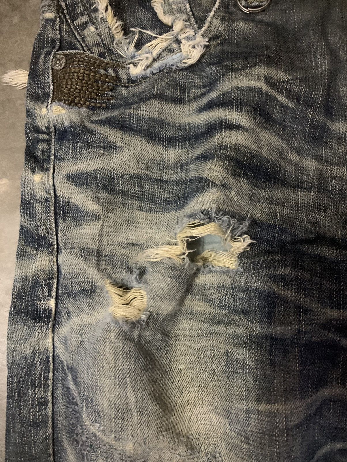 Dsquared2 Dsquared2 Flare Crazy Design Denim Jeans Size US 32 / EU 48 - 4 Thumbnail