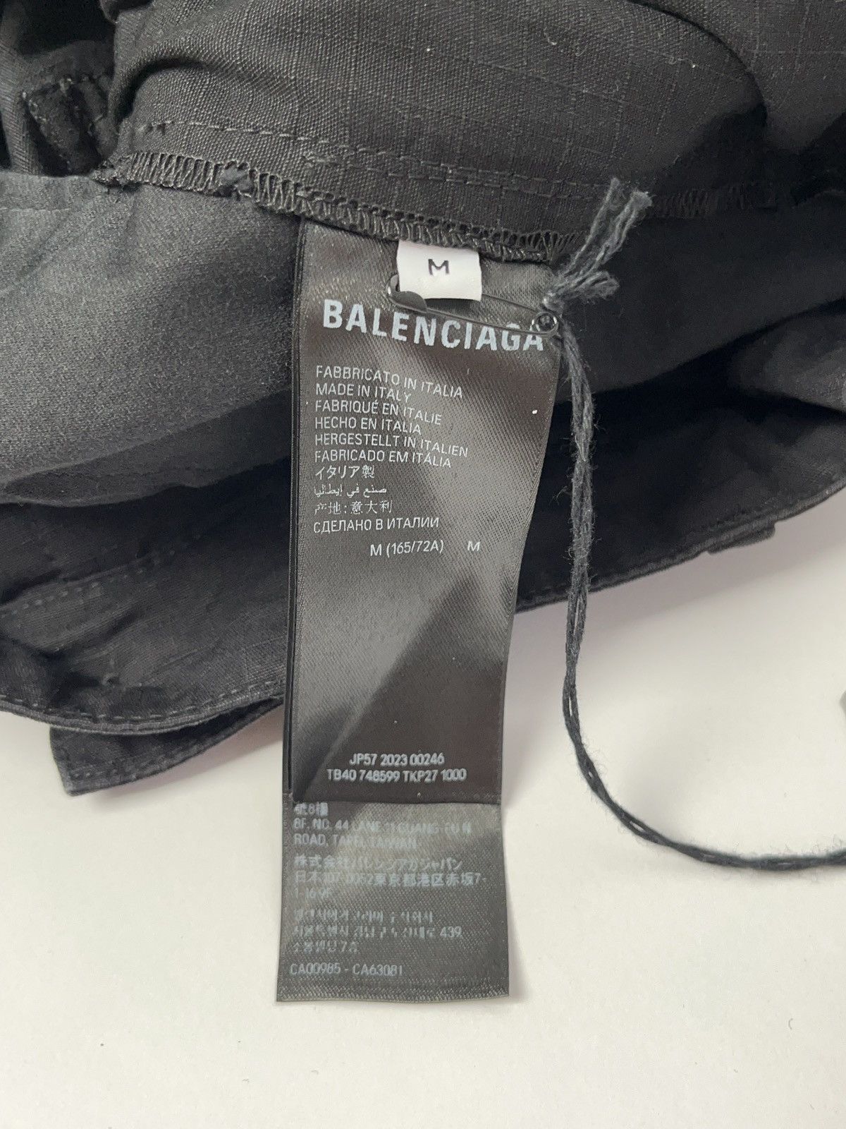 Balenciaga Balenciaga mud show cargo ripstop double layer apron skirt Size US 31 - 7 Thumbnail