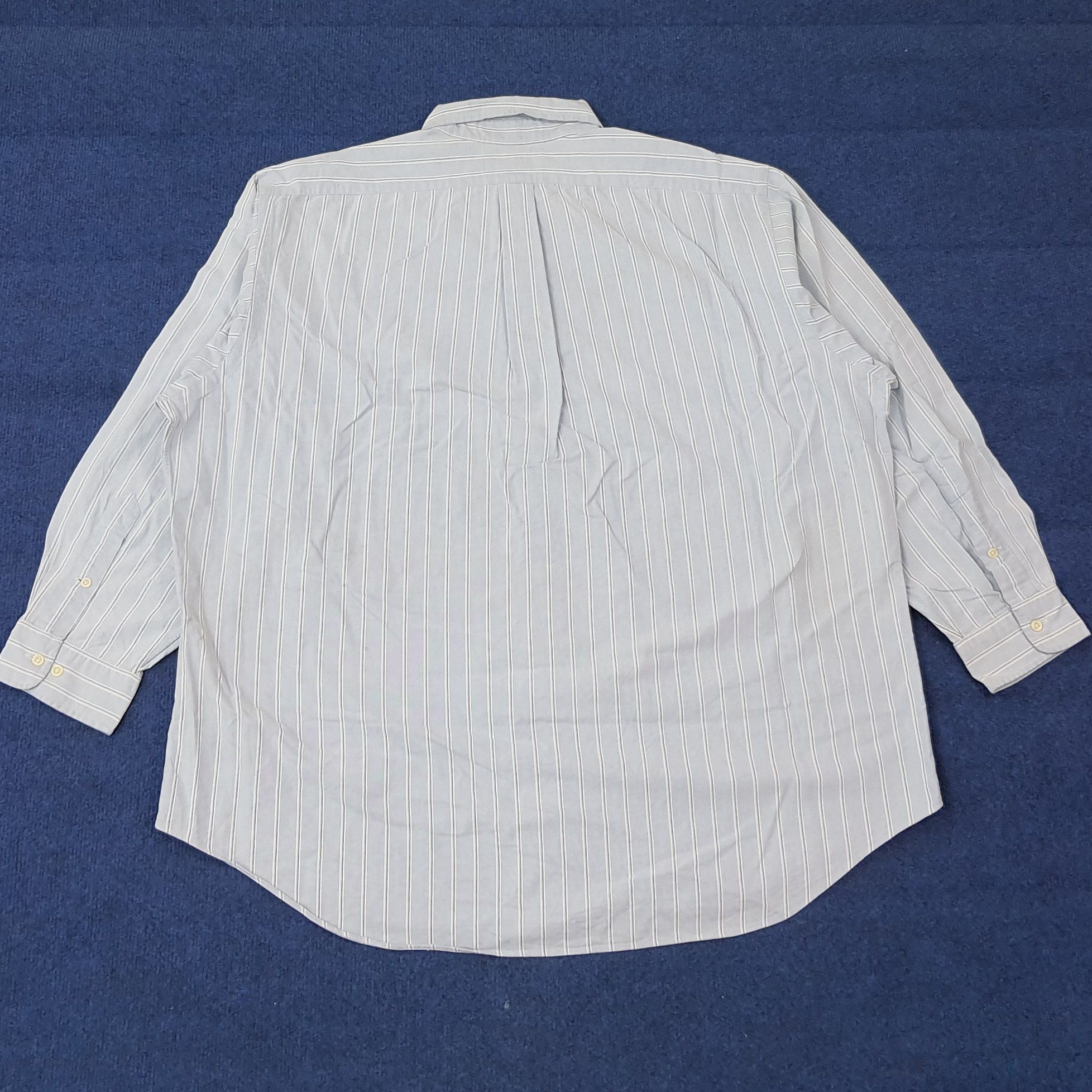Ralph Lauren Vintage Ralph Lauren Classic Striped Button Up Shirt C259N75 Size US XXL / EU 58 / 5 - 3 Thumbnail