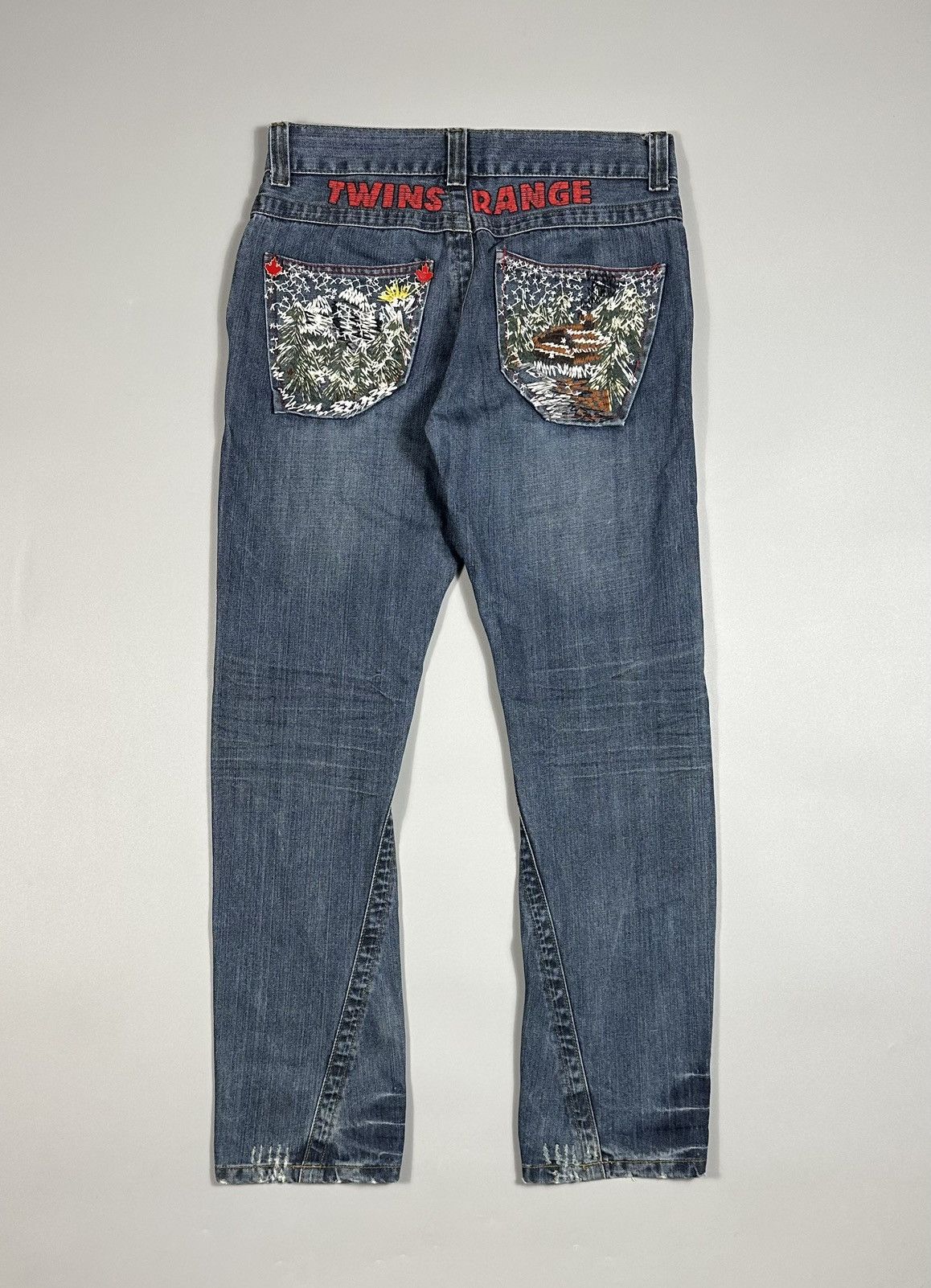 Dsquared2 F/W2005 Dsquared2 'Twins Range' Cotton Cashmere Jeans Denim Size US 34 / EU 50 - 1 Thumbnail
