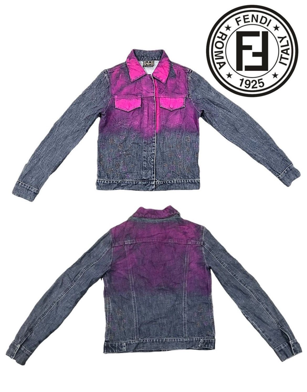 Fendi Fendi Denim Size 26" / US 2 / IT 38 - 5 Thumbnail