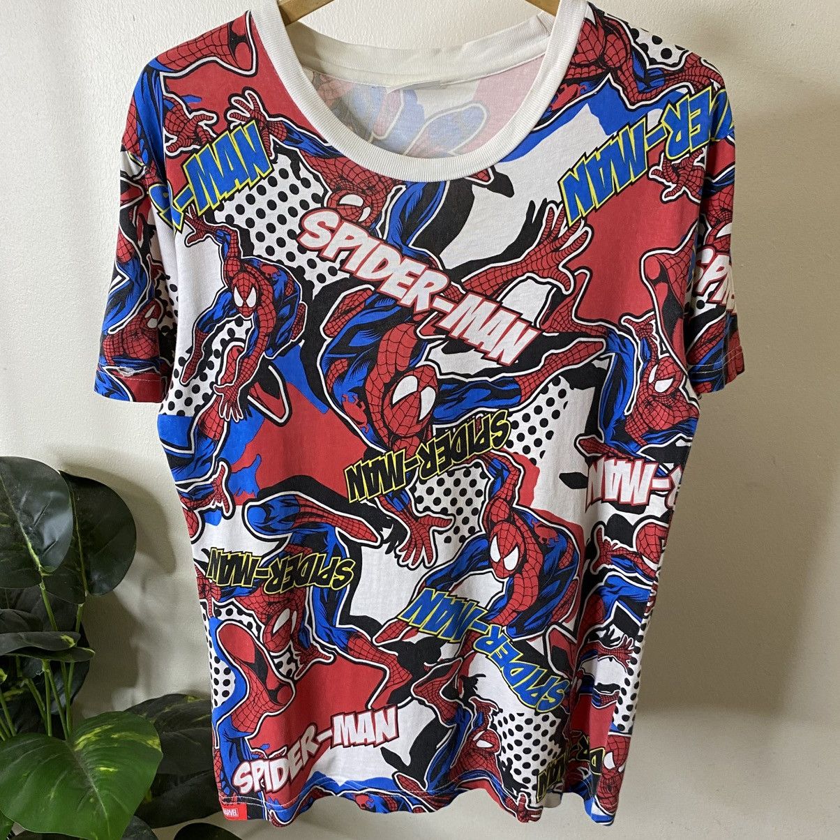 Universal Studios Vintage 2000s US x Spiderman AllOverPrint Marvel T Shirt Size US M / EU 48-50 / 2 - 2 Thumbnail