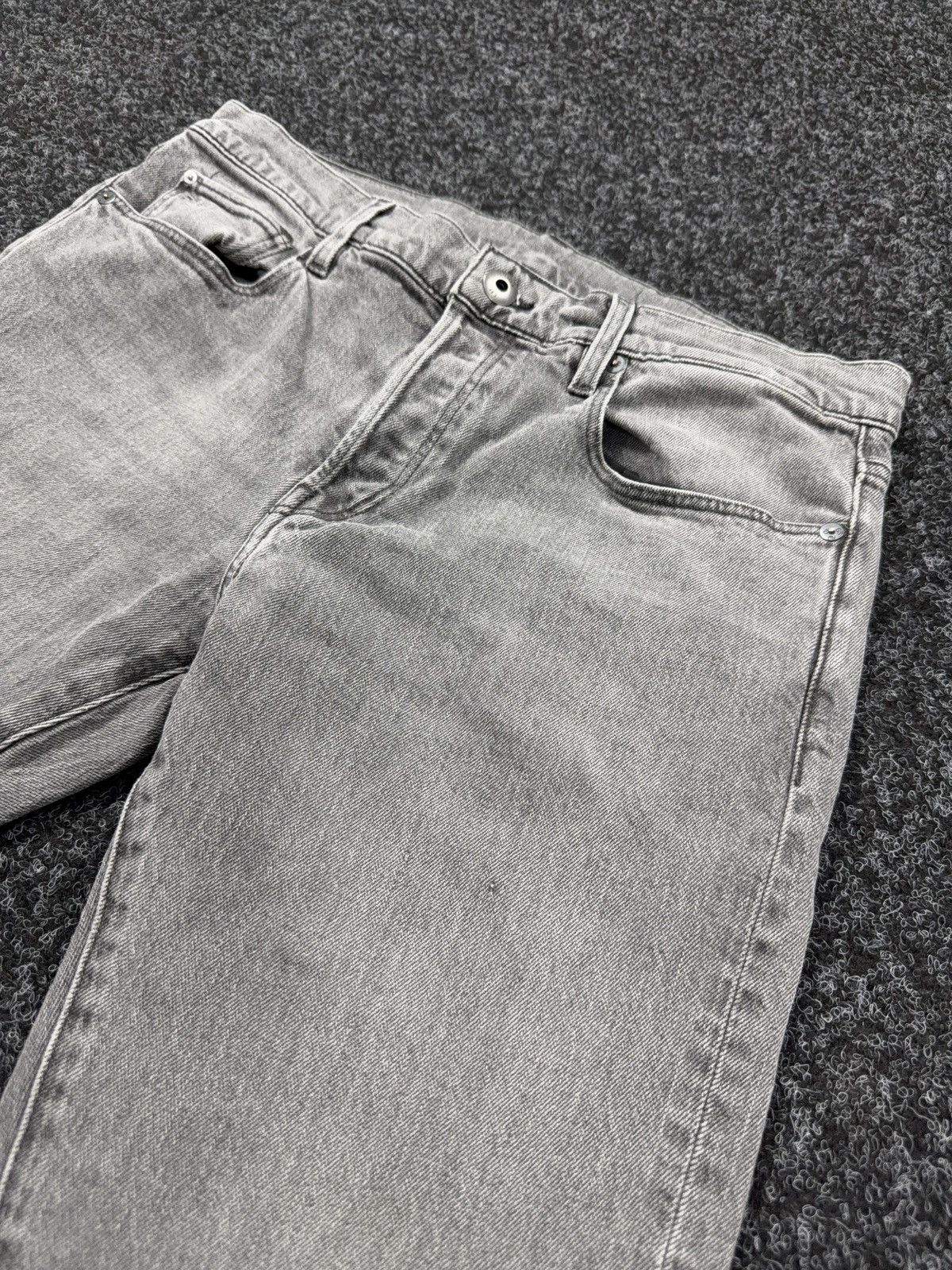 G-Star Y2K G-Star RAW 3301 Slim Faded Grey Denim Jeans W32 L32 Size US 32 / EU 48 - 5 Thumbnail