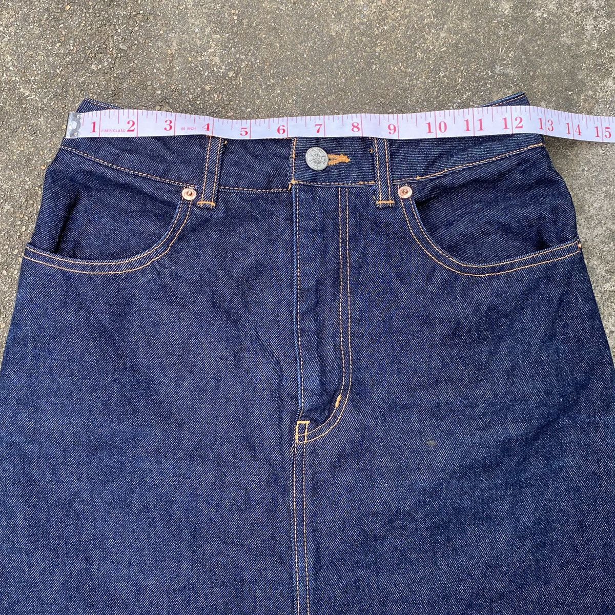Japanese Brand × Seditionaries × Vintage Super Lovers Rock’n Roll New Wave Denim Skirt Super Lovers Size 25" / US 0 / IT 36 - 9 Thumbnail