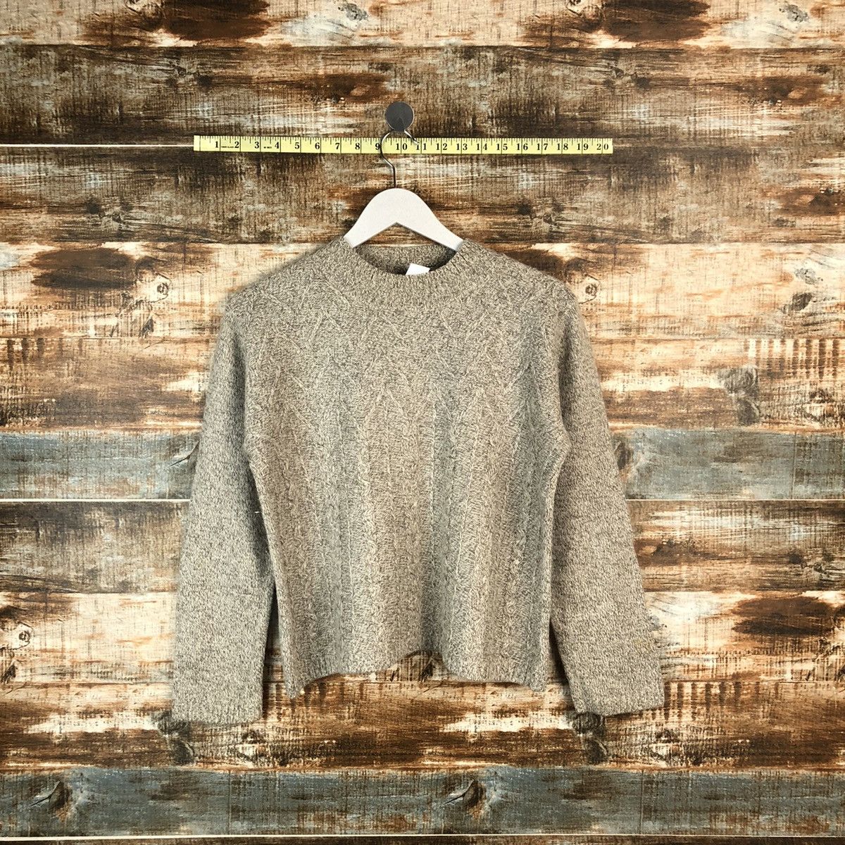 Lya Bacot japan vintage Grey Knitwear #A1737