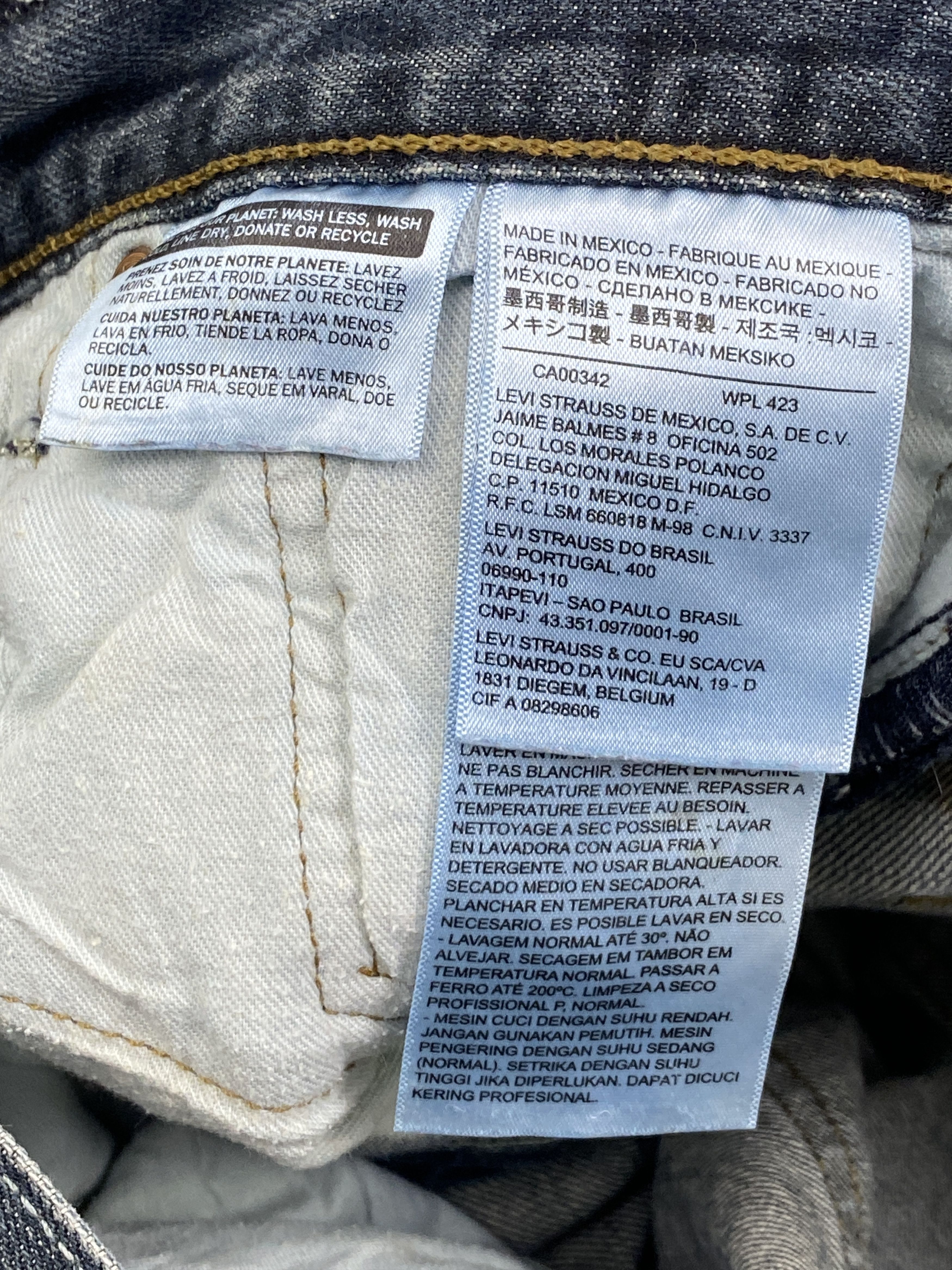 Levi's Vintage Levi's 501 XX Blue Denim Jeans DP2763 Size US 32 / EU 48 - 7 Thumbnail