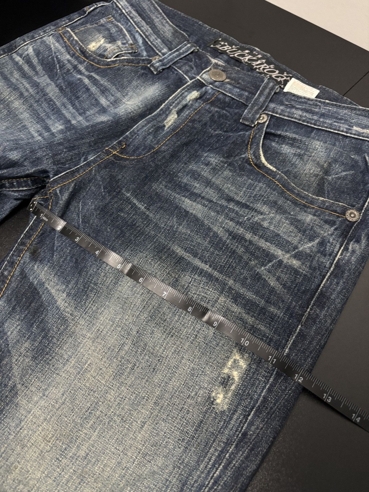 BUCKAROO Buckaroo Jeans Flare Distressed Denim Jeans Size US 36 / EU 52 - 12 Thumbnail
