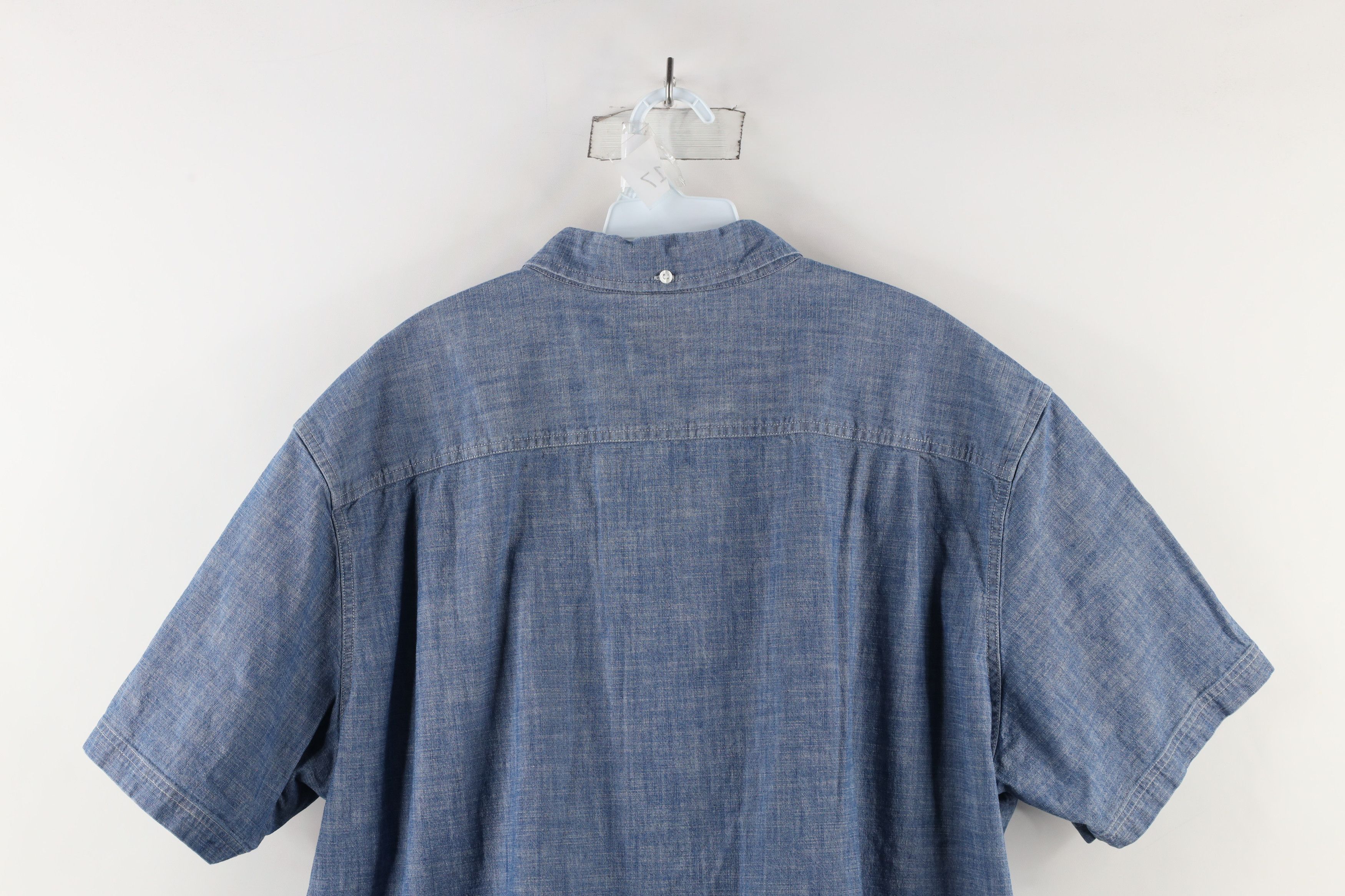 L.L. Bean × Vintage Vintage LL Bean Short Sleeve Collared Button Down Shirt Size US XXL / EU 58 / 5 - 8 Thumbnail