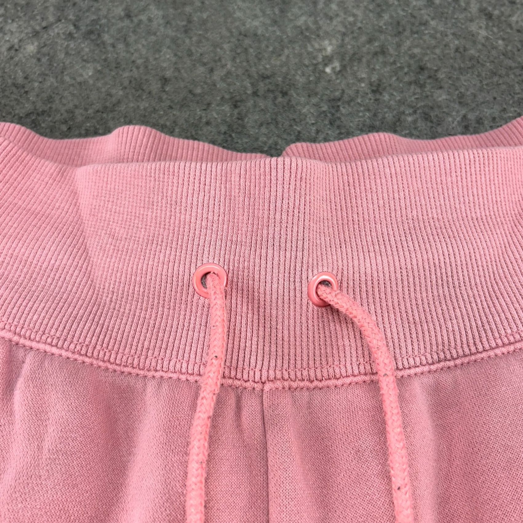 Nike Nike Sweatpants Womens L Pink Drawstring Fleece Cotton Baggy Wide Leg Athletic Tapered Inseam 34 in Size 36" / US 14 / IT 50 - 7 Thumbnail