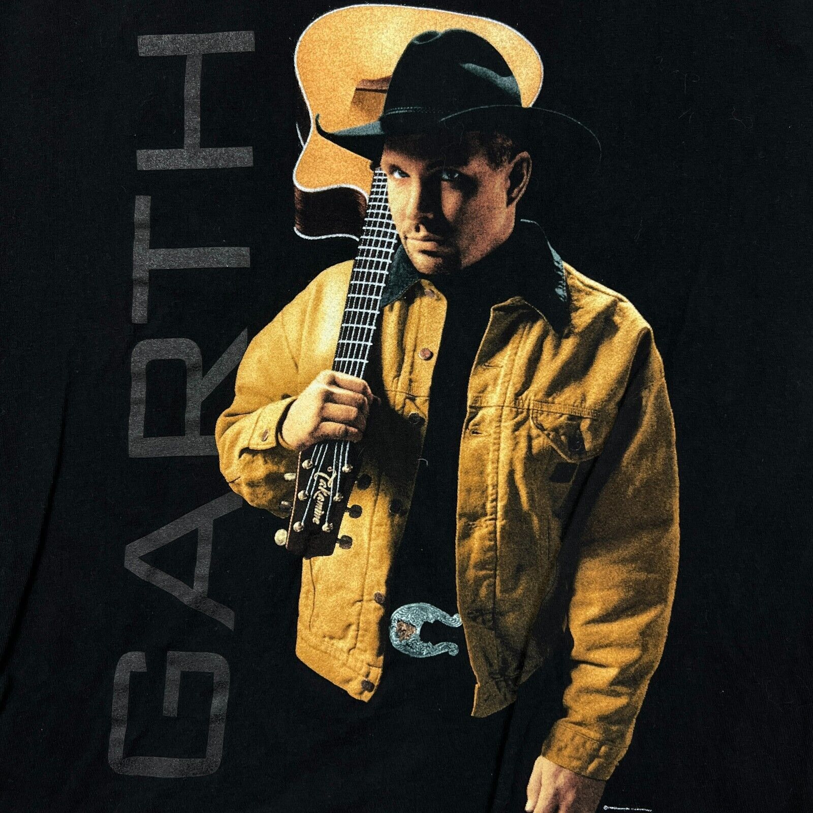 Band Tees × Vintage 1998 Garth Brooks T Shirt Happiness Isn't What You Want Band Size US L / EU 52-54 / 3 - 2 Thumbnail