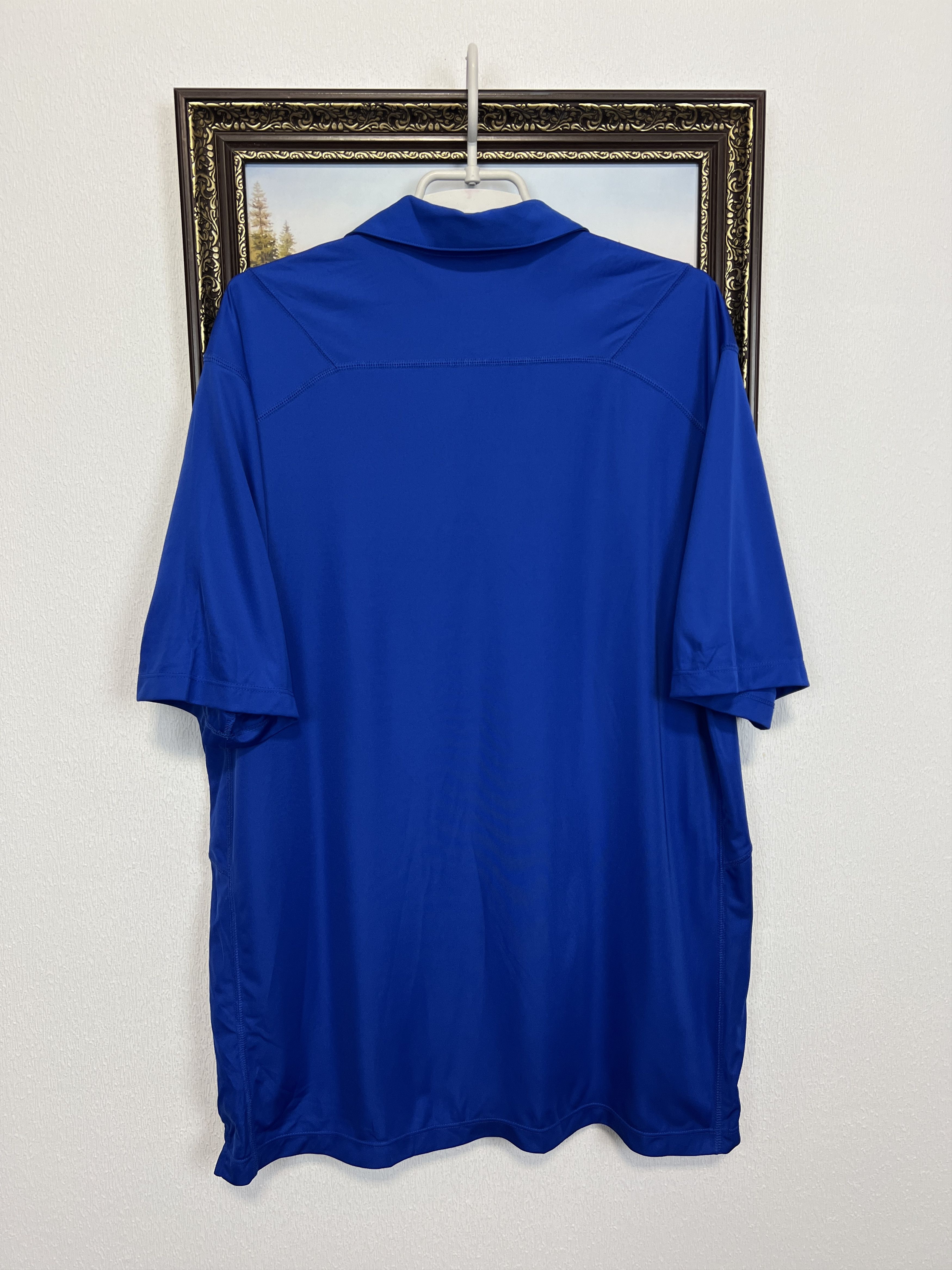 Nike Finland Ice Hockey National Team Polo Shirt Jersey Trikot Size US L / EU 52-54 / 3 - 9 Thumbnail