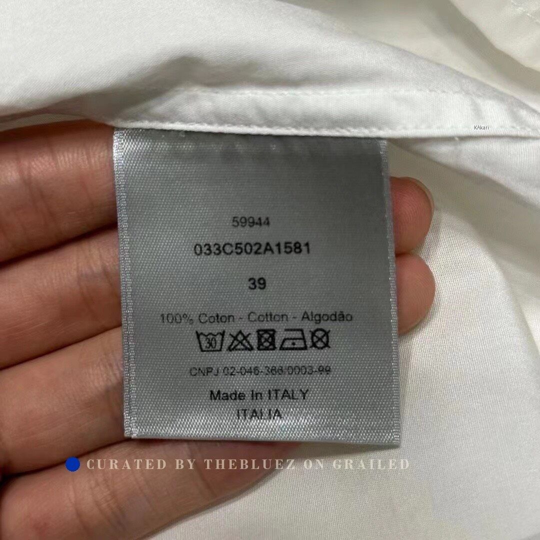 Dior Dior x AJ Short-Sleeve Shirt Size 39 Size US M / EU 48-50 / 2 - 3 Thumbnail