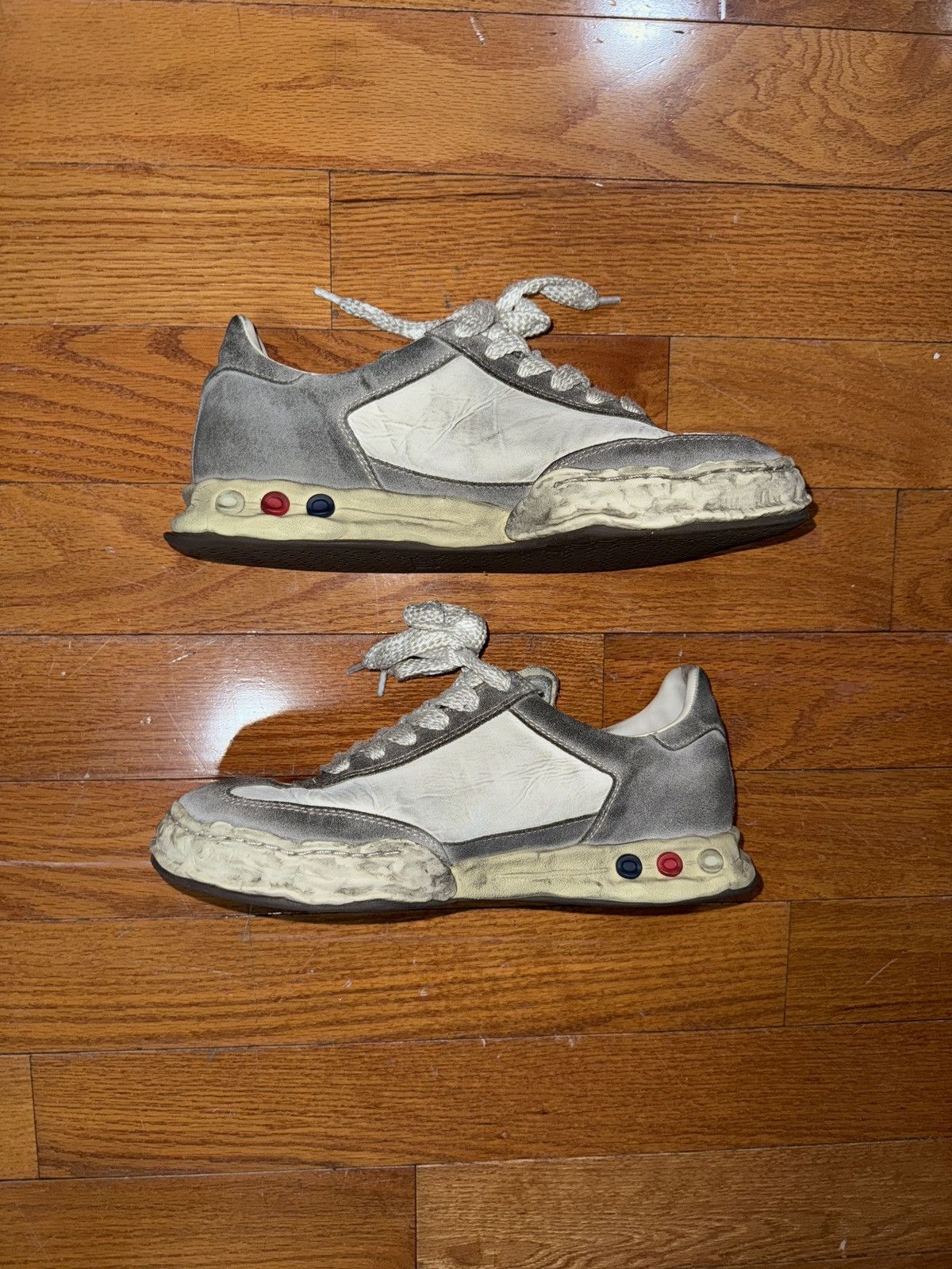 Maison MIHARA YASUHIRO Mihara Yasuhiro Herbie Low Top Canva Sneaker - Size 11 Size US 11 / EU 44 - 2 Thumbnail
