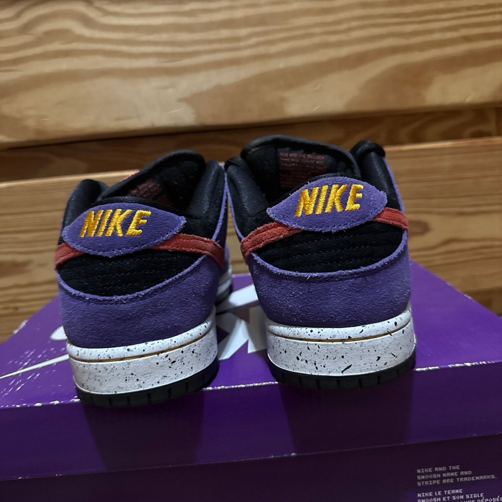 Nike Nike SB Dunk Low ACG Terra Sunburst Varsity Purple Size US 9.5 / EU 42-43 - 5 Thumbnail