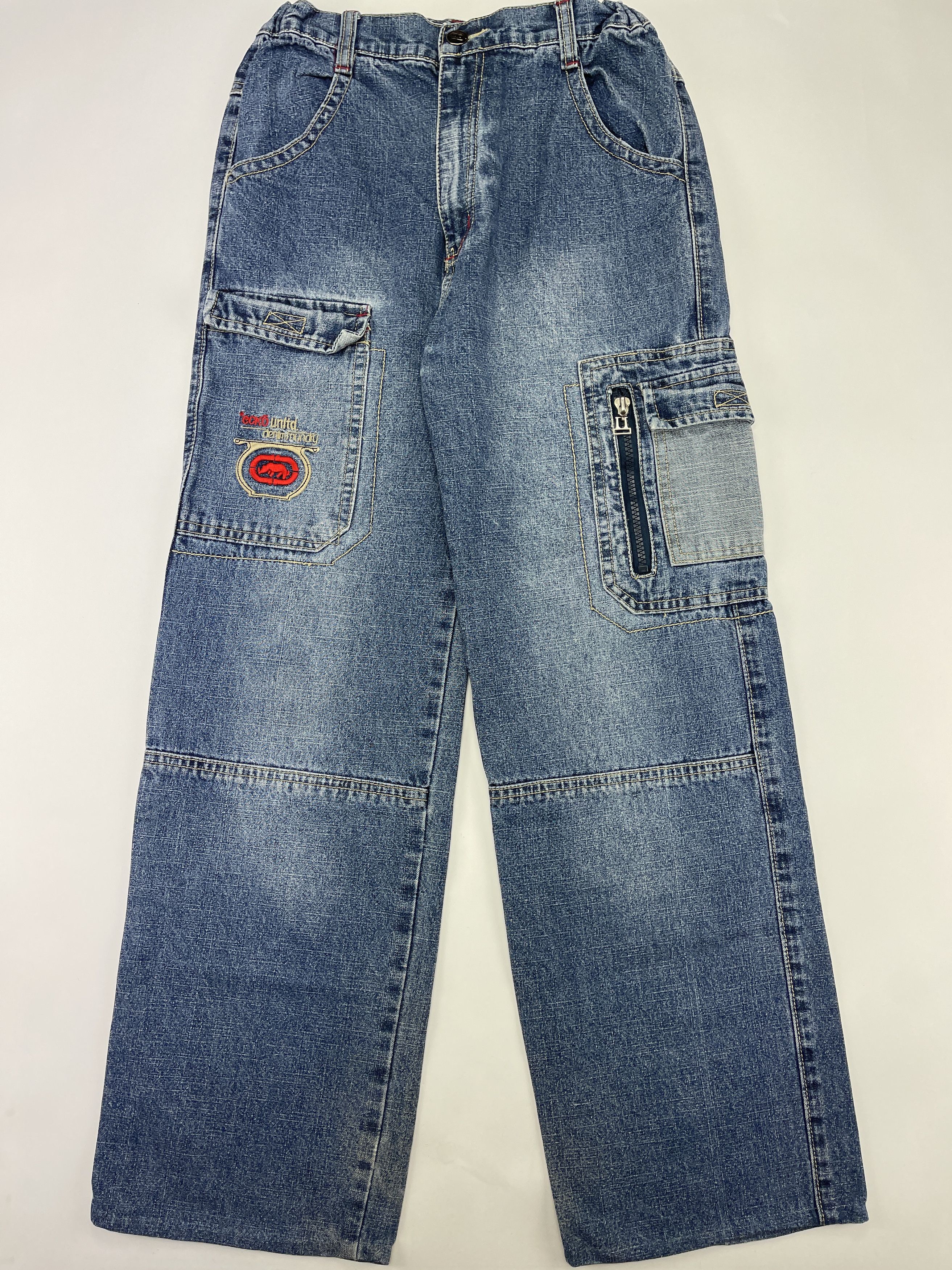 Ecko Unltd. Ecko Unltd jeans, baggy, vintage 90s hip hop skater Y2K W 24 Size US 26 / EU 42 - 2 Thumbnail
