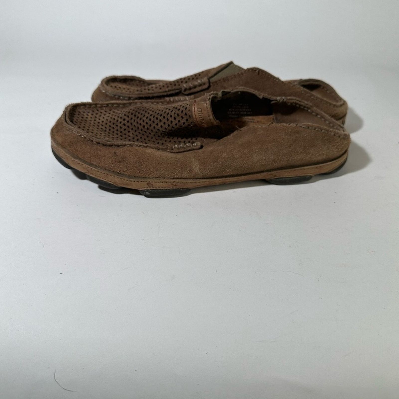 Olukai OLUKAI Moloa Men's Leather Slip On Shoes, Size US 11.5 / EU 44-45 - 12 Thumbnail