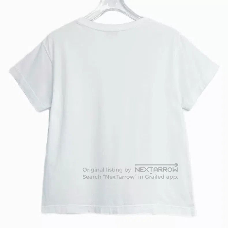 Balenciaga Balenciaga White Graffiti Letter Logo Cotton Crew Neck Sho Size US XS / EU 42 / 0 - 2 Thumbnail