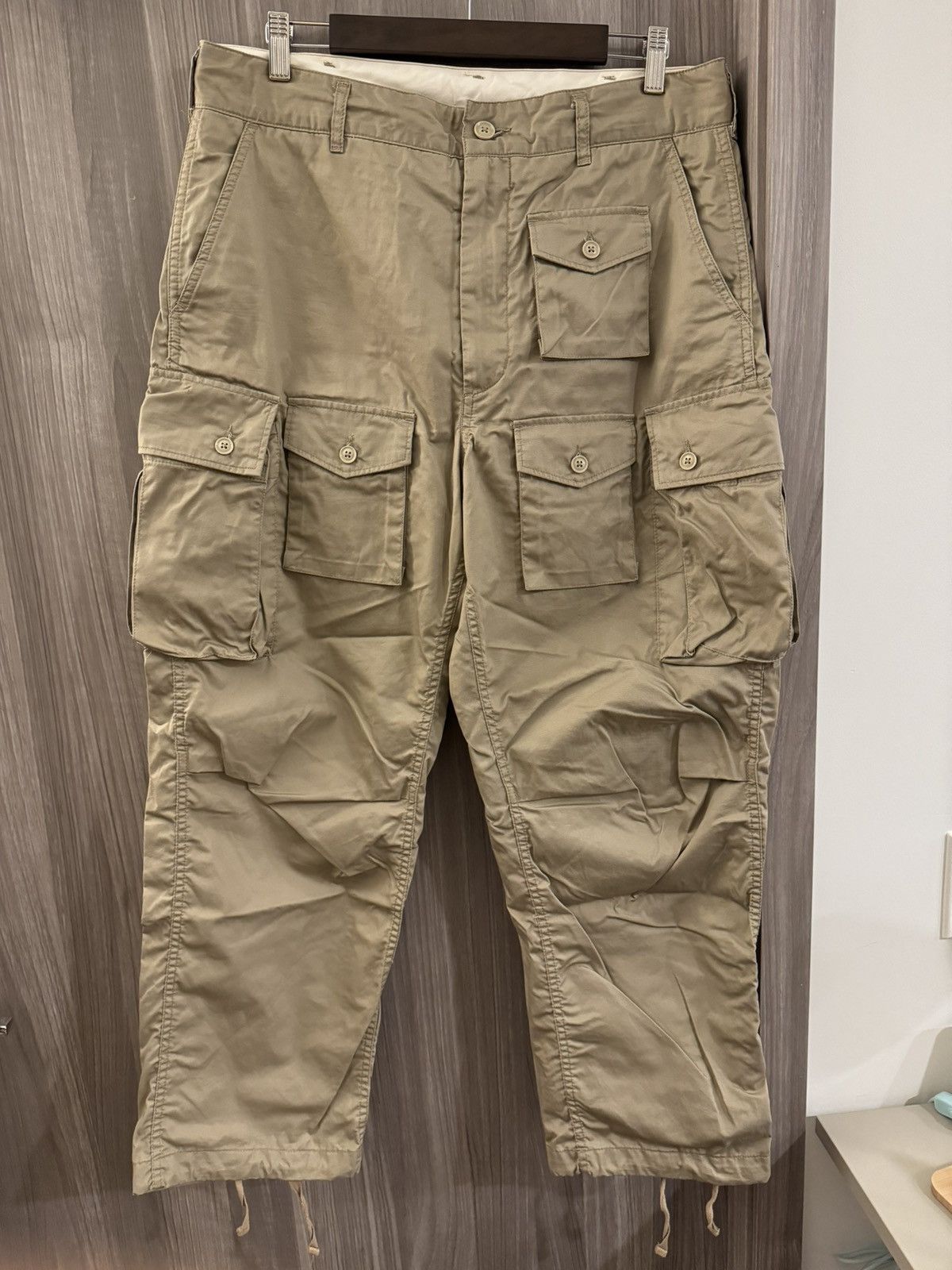 Engineered Garments Engineered Garments FA Pants Khaki | Grailed