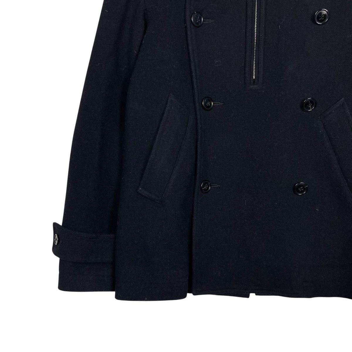CABANE de ZUCCa Cabane De Zucca Hooded Double Breasted Wool Jacket Size US M / EU 48-50 / 2 - 3 Thumbnail