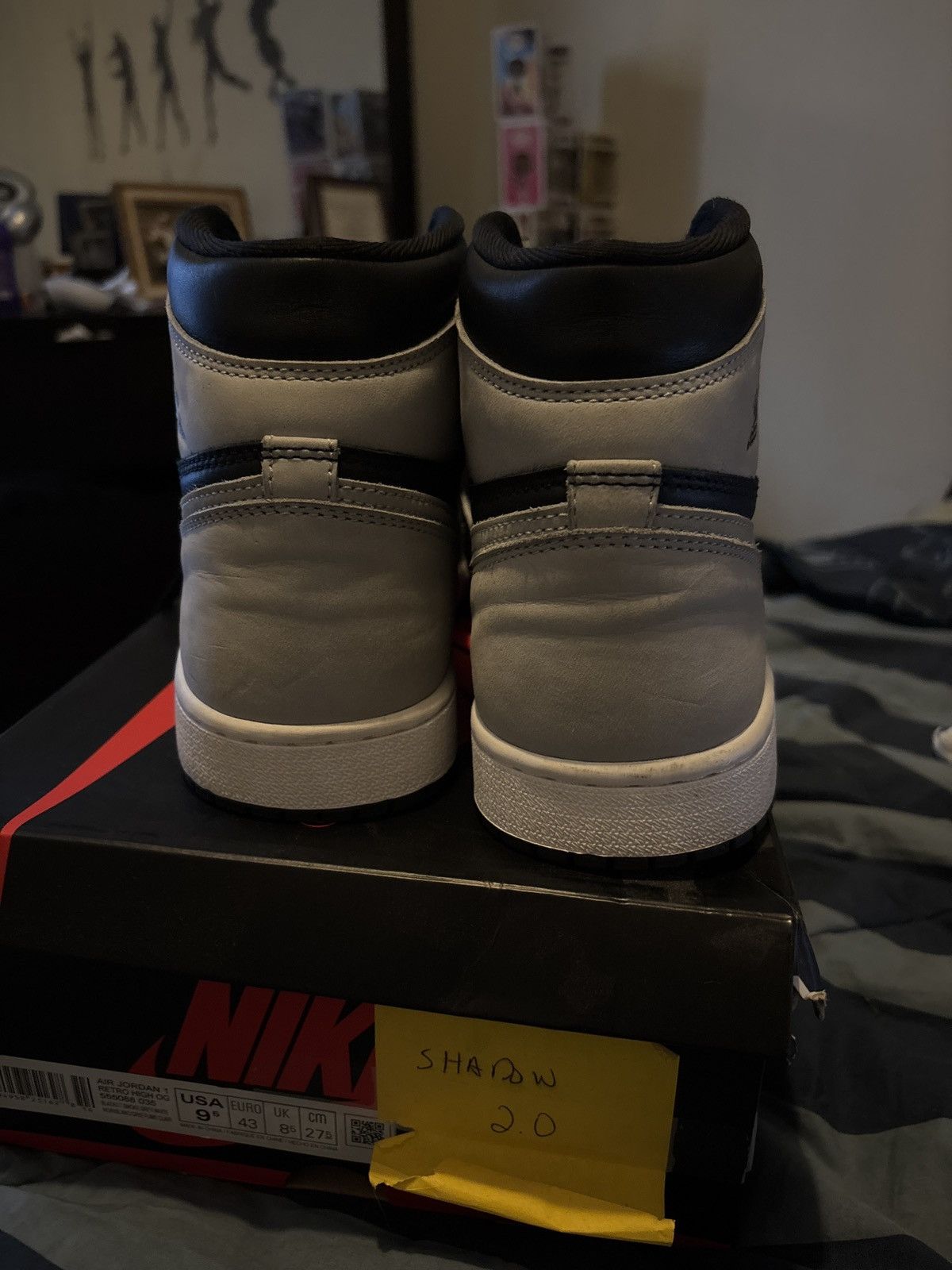 Jordan Brand Air Jordan 1 Shadow 2.0 High Size US 9.5 / EU 42-43 - 4 Thumbnail