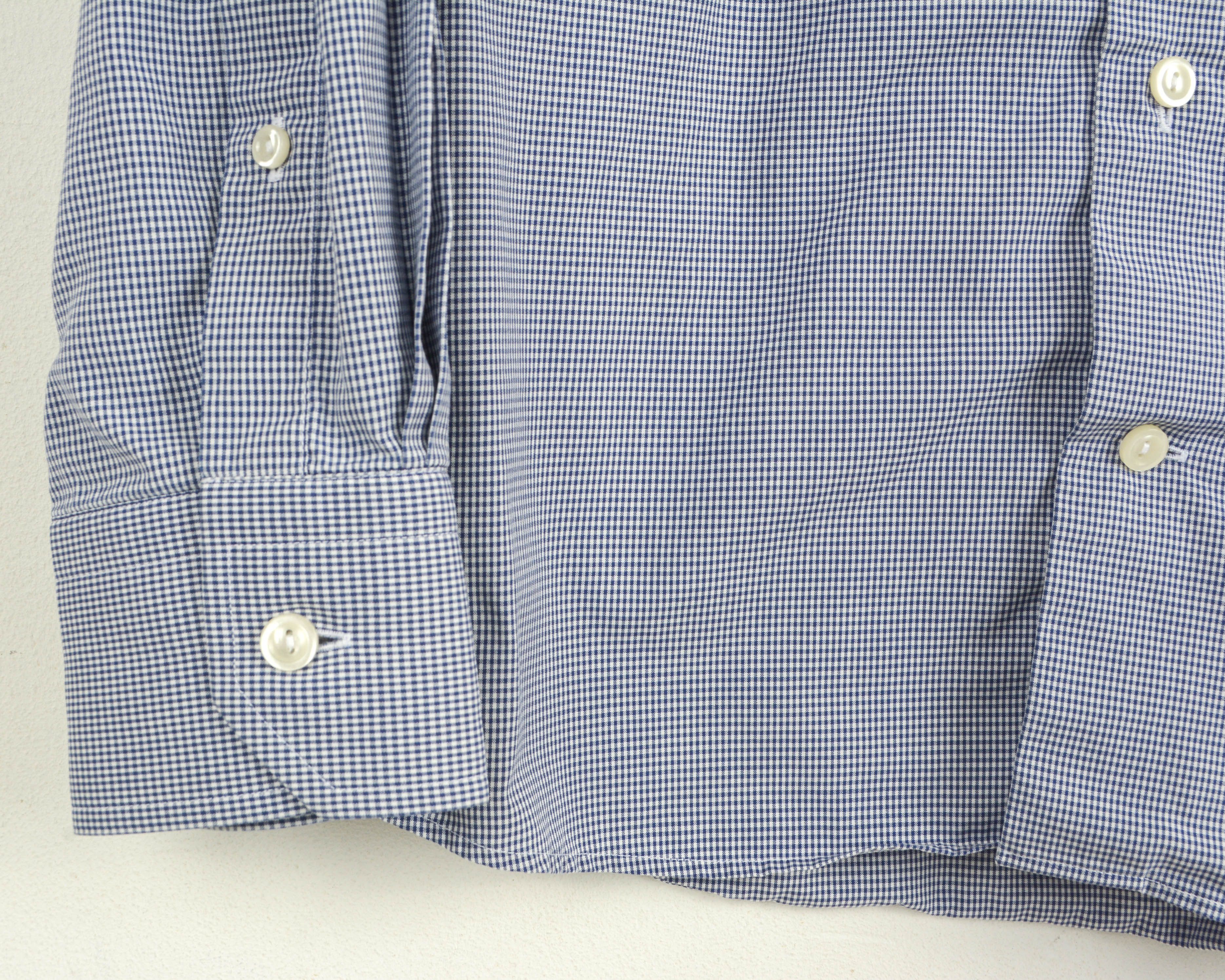 Eton Men Check Casual Slim Fit 40 Shirt Cotton 15 3/4 Formal M Size US M / EU 48-50 / 2 - 3 Thumbnail