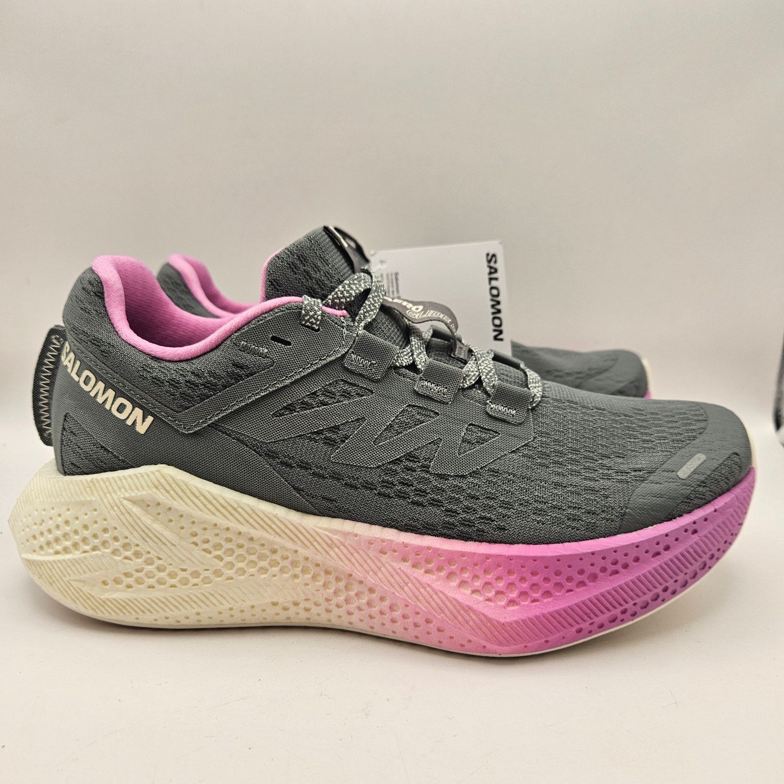 Salomon SALOMON WOMEN'S 6.5 AERO GLIDE 3 W GREY PINK VANILLA ICE RUN Size US 6.5 / IT 36.5 - 4 Thumbnail